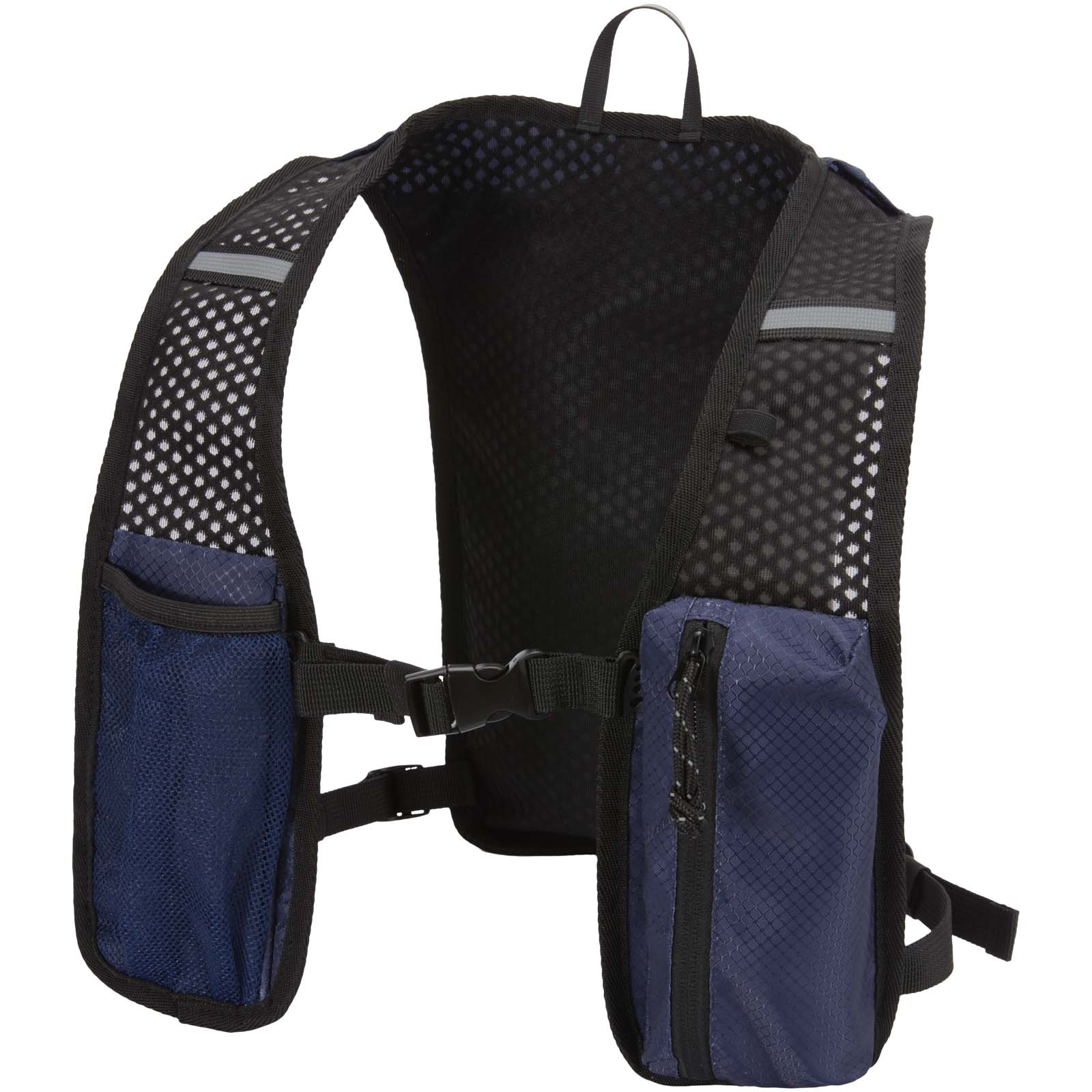 Varyon GRS-recycelte Laufweste mit Trinkfunktion 5 L navy