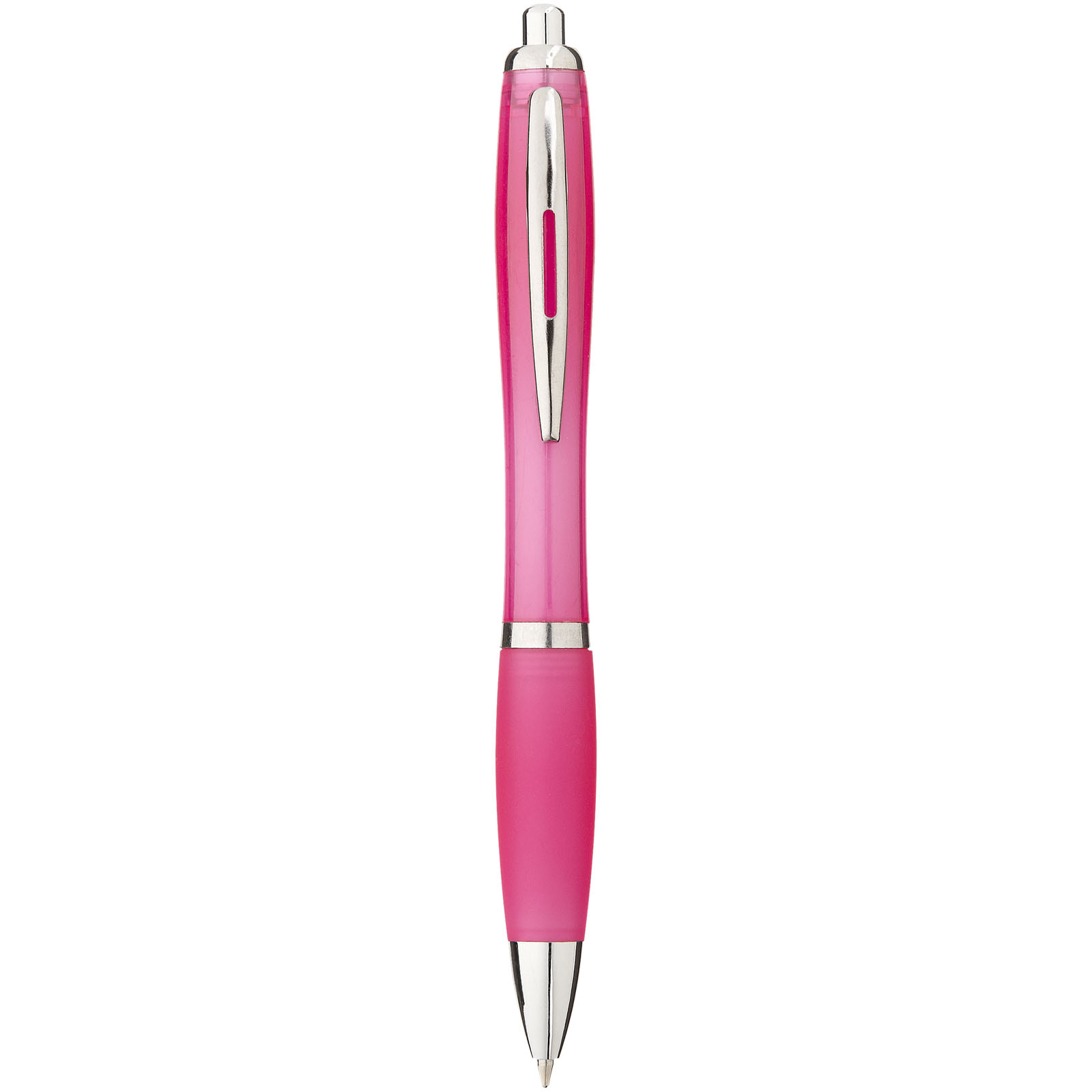 Nash Kugelschreiber mit farbigem Schaft und Griff (schwarze Mine) rosa