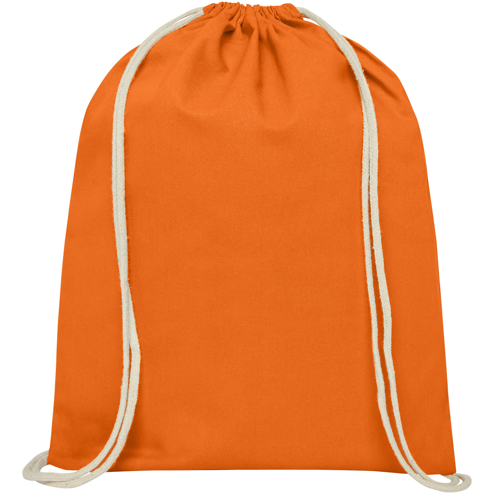 Oregon 140 g/m² Turnbeutel aus Baumwolle 5L orange