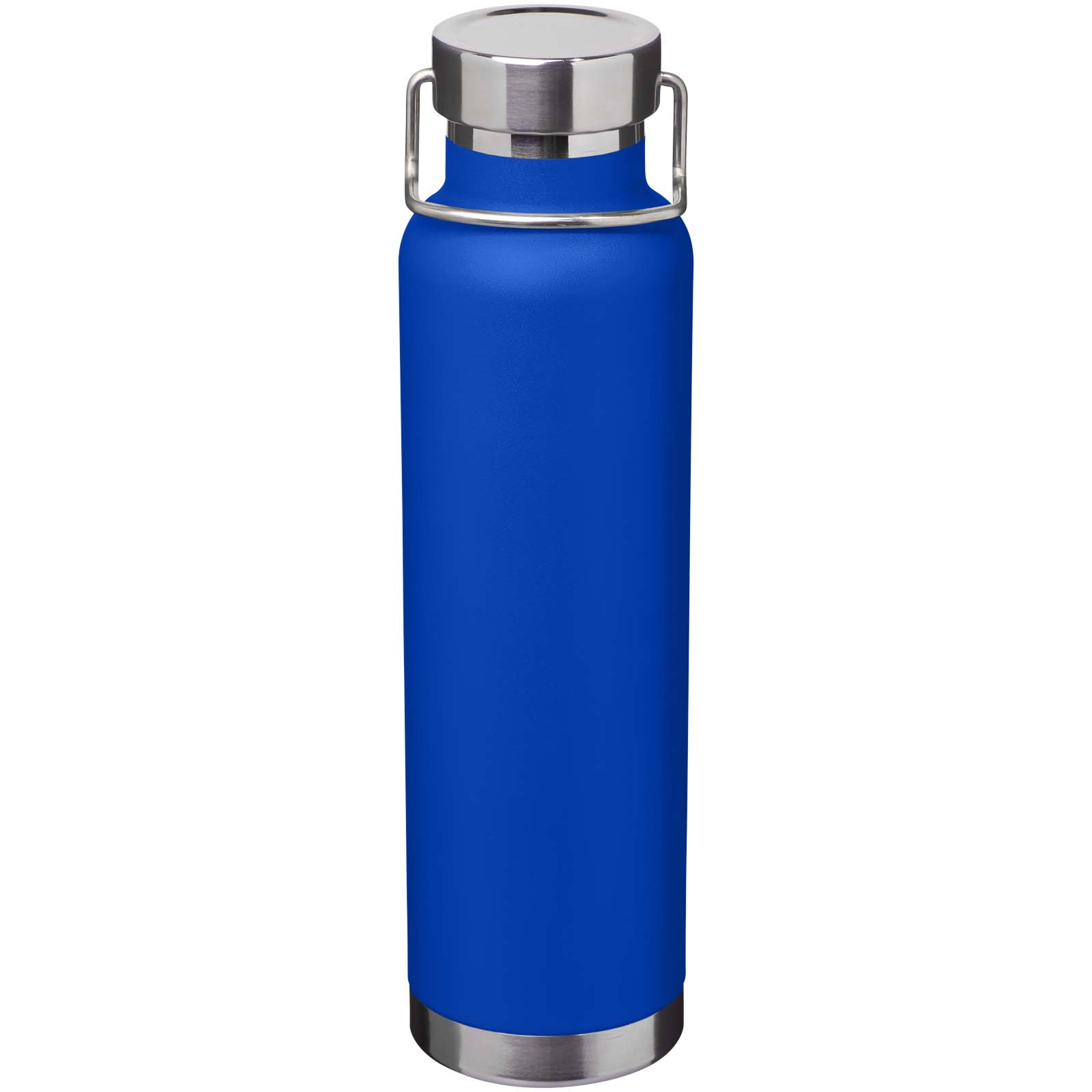 Thor 650 ml RCS-zertifizierte Kupfer-Vakuum Isolierflasche aus recyceltem Edelstahl royalblau