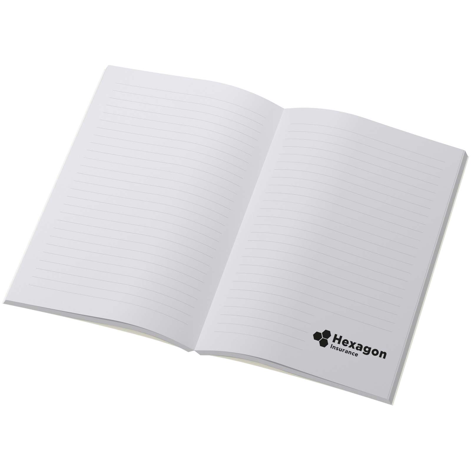 Scribe Plus A5 recyceltes Softcover Notizbuch elfenbeinweiß