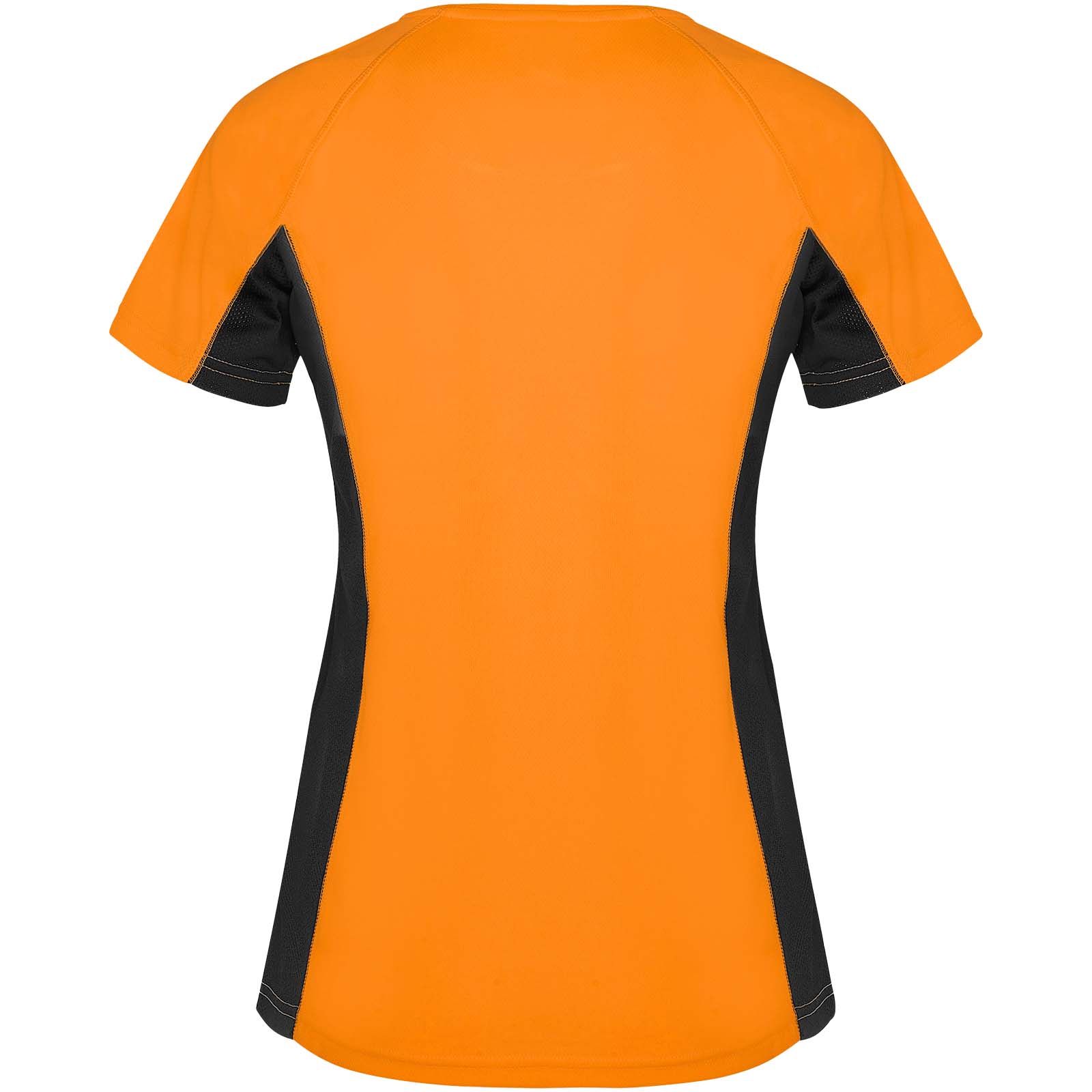 Shanghai 140 g/m² Sport T-Shirt für Damen fluororange, schwarz