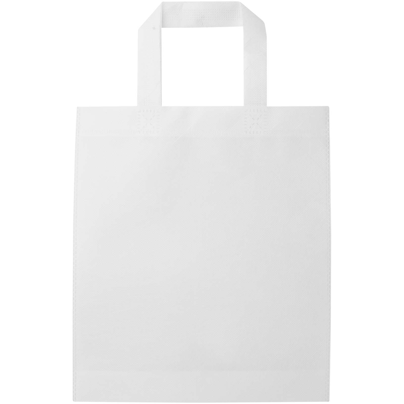 Ecoseal 3 L Mini Tragetasche aus GRS Recyclingmaterial weiss