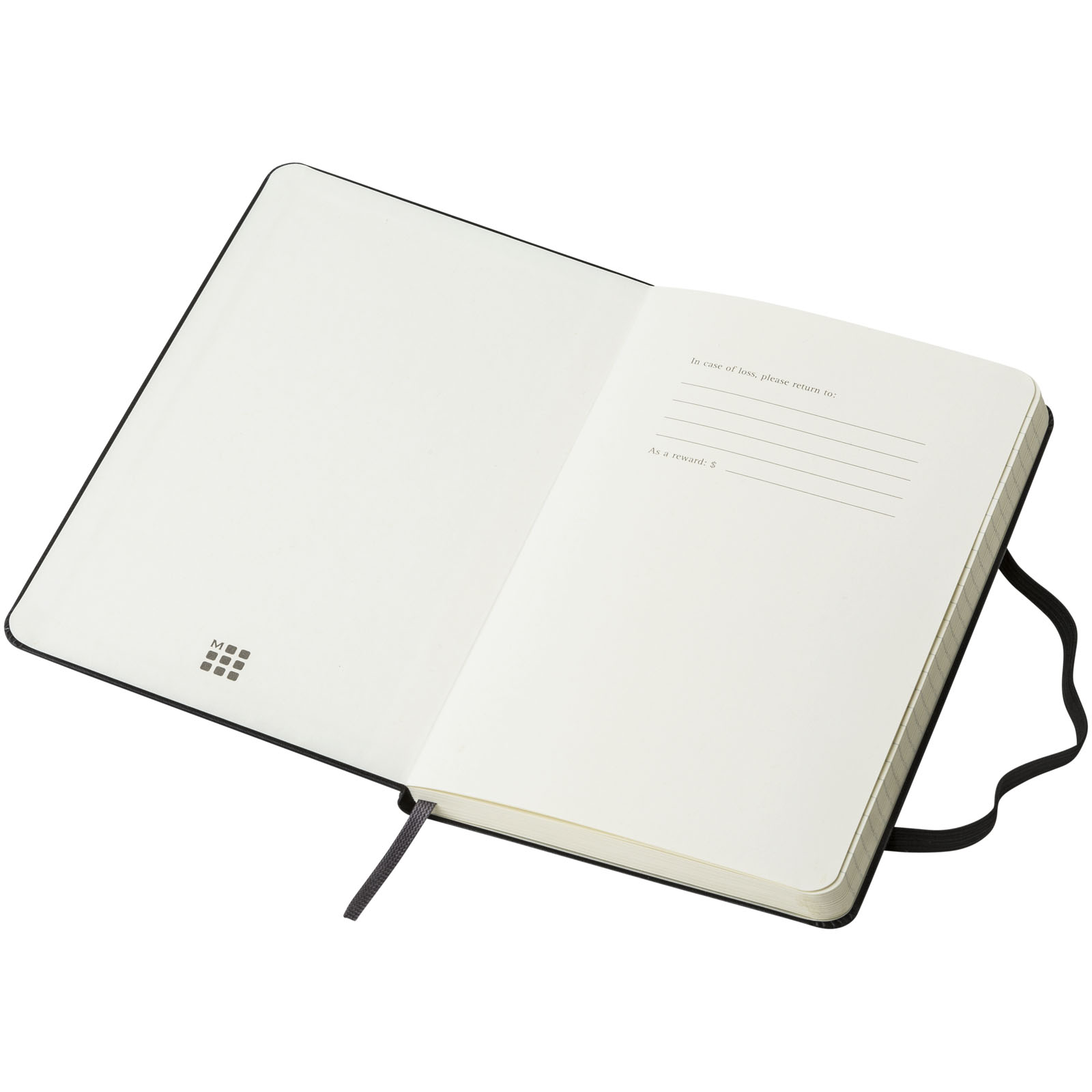 Moleskine Classic Hardcover Notizbuch M – liniert schwarz
