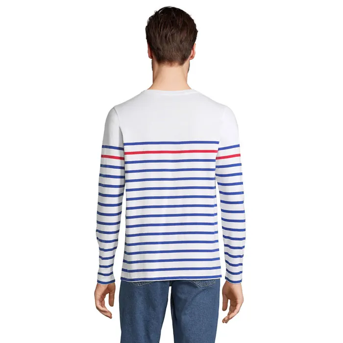 Herren-Langarm-T-Shirt Matelot