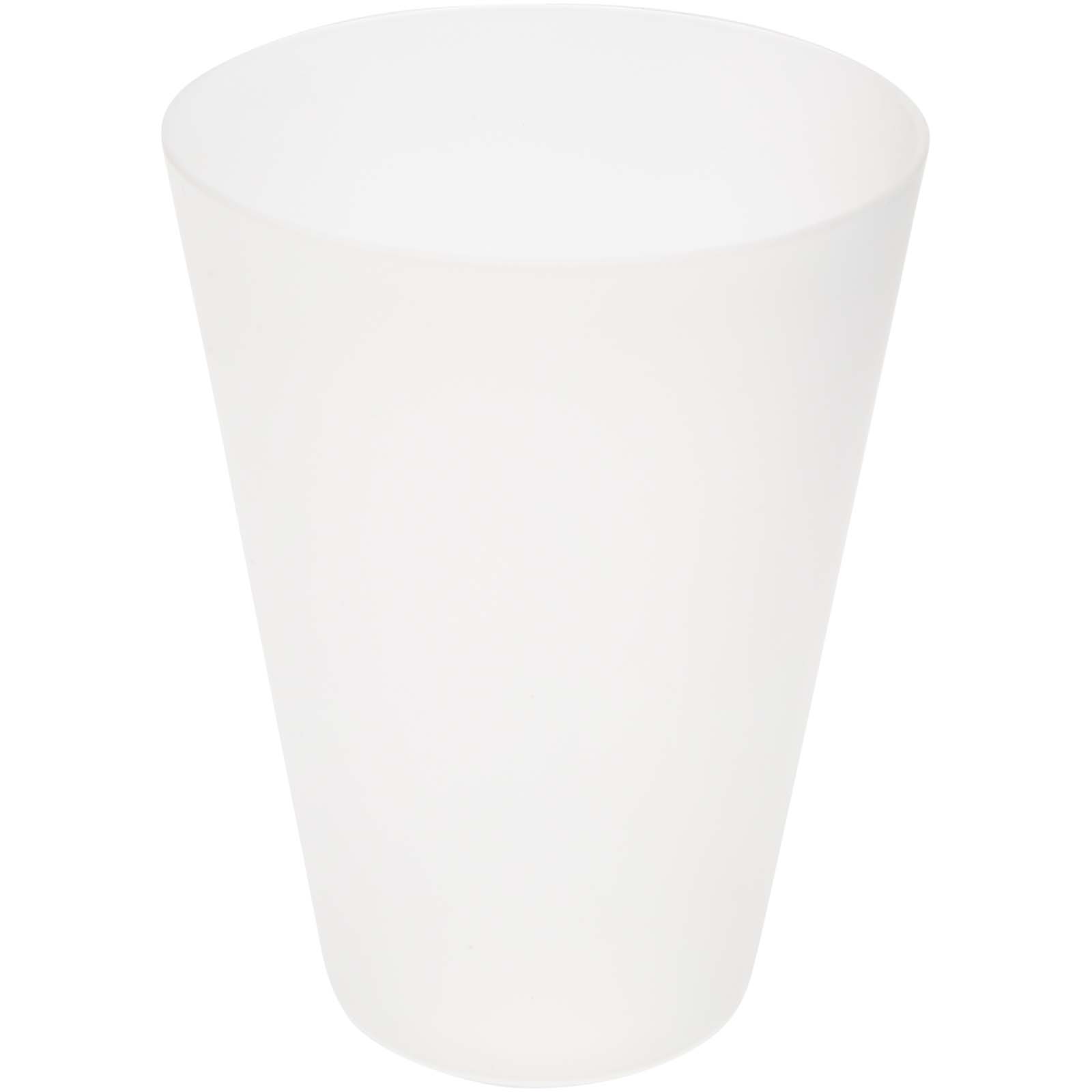 Glastonbury 300 ml Becher aus Kunststoff klar mattiert