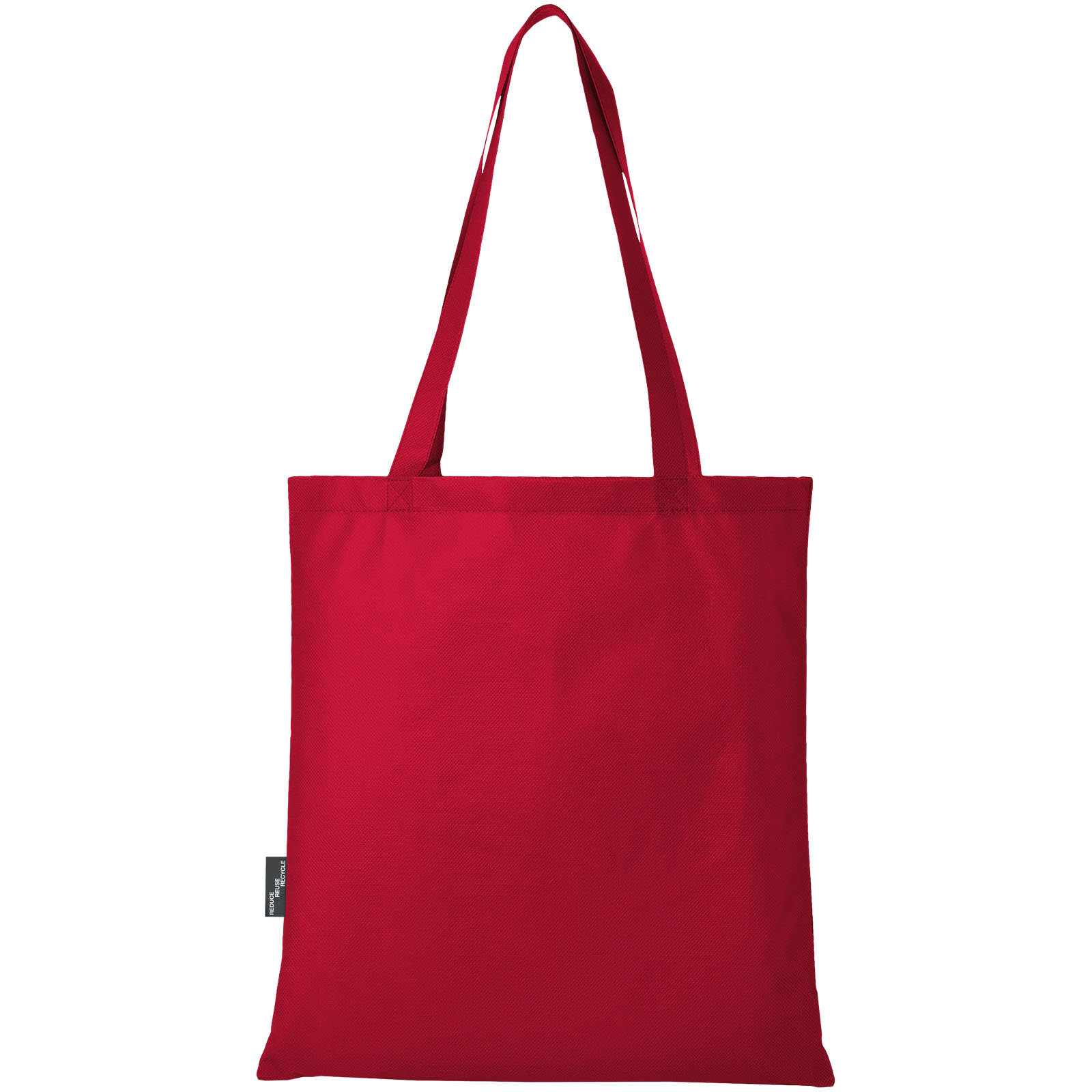 Zeus Non Woven große Tragetasche 6L aus GRS Recyclingmaterial 6 L rot