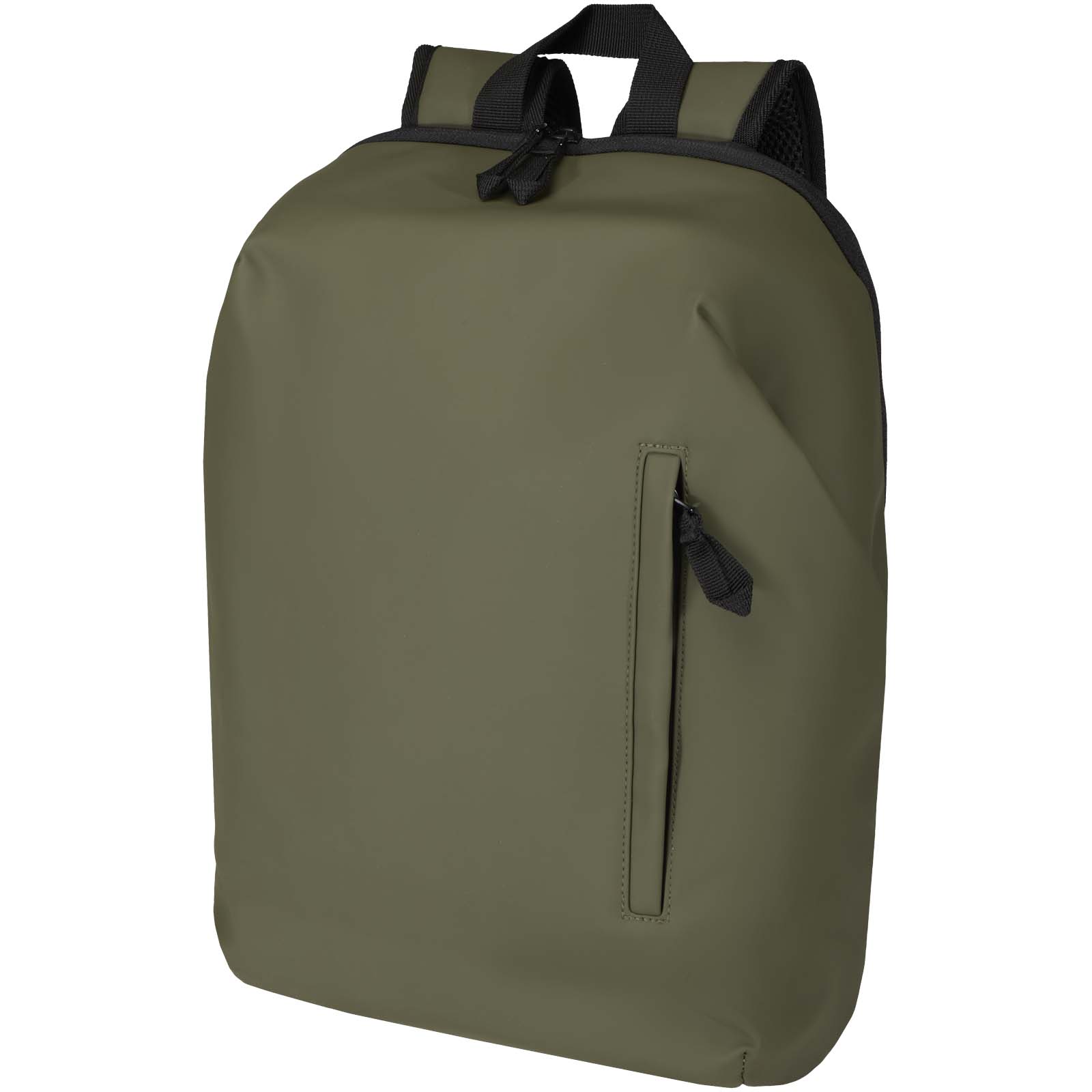 Resi Plus 15" GRS recycelter diebstahlsicherer Rucksack 18L waldgrün