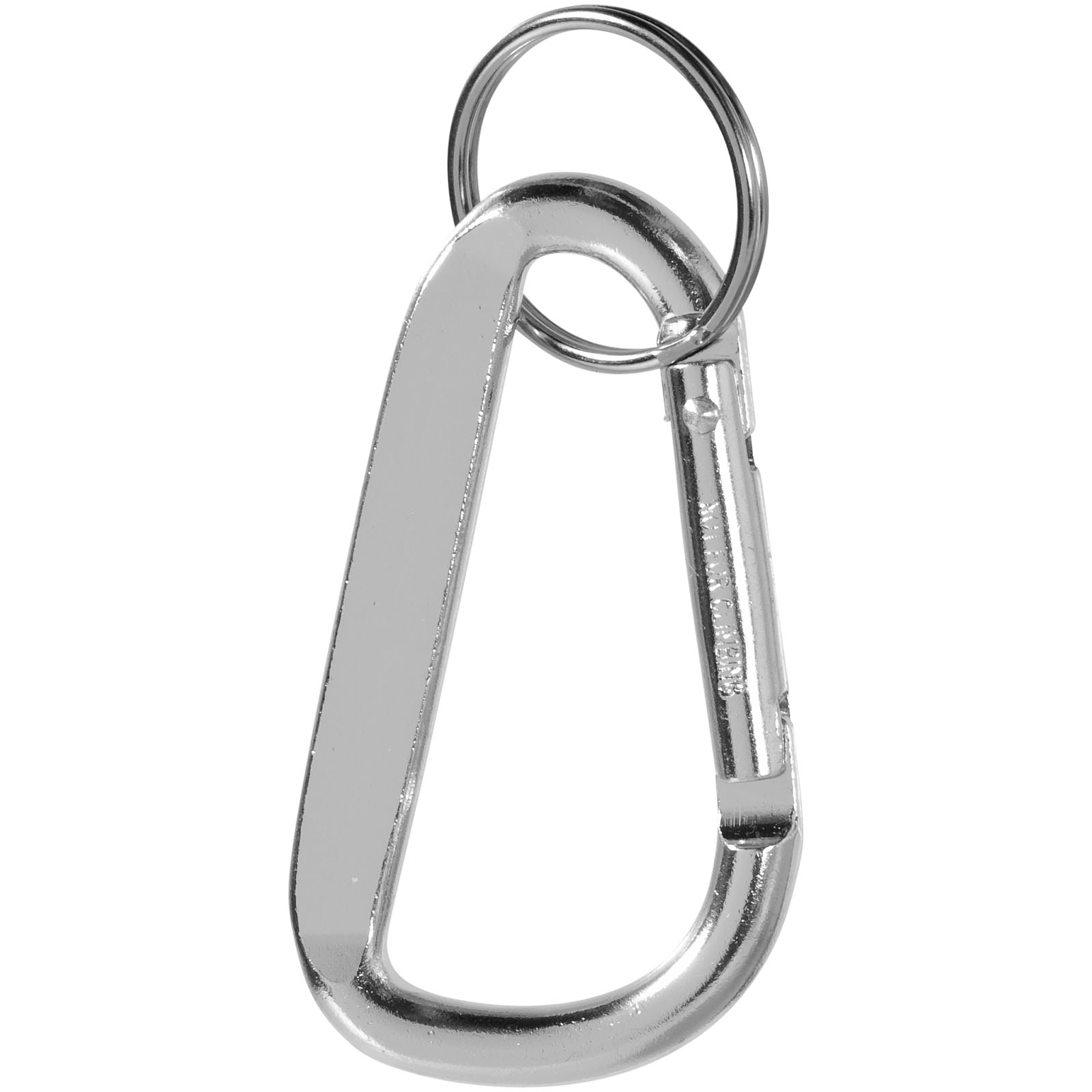 Timor Karabiner Schlüsselanhänger silber