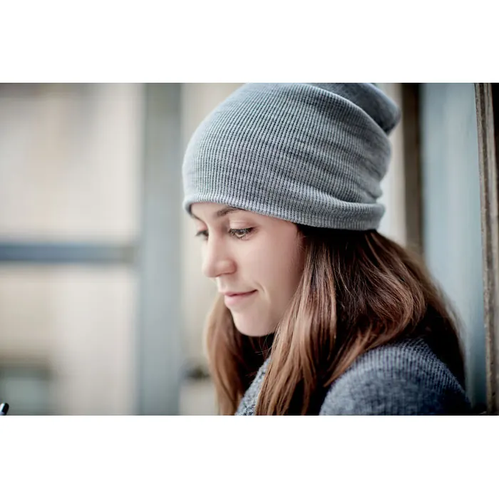 Beanie mit Umschlag RPET