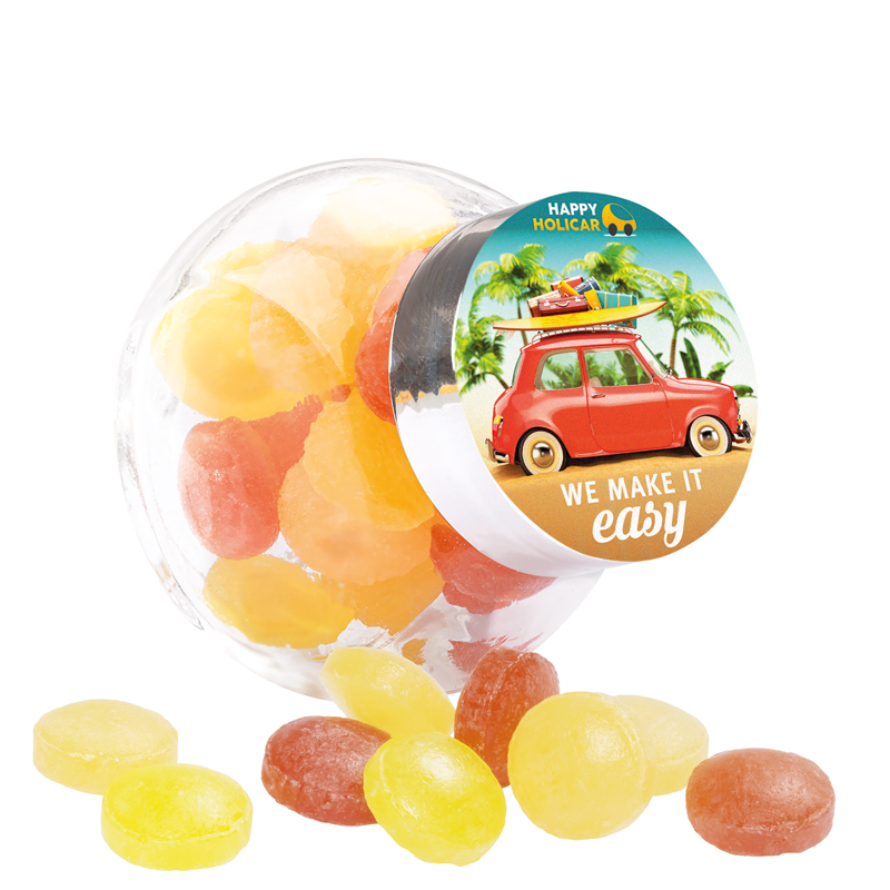 Bonbonglas Mini, Doming, Mini Bonbons Japanische Minze