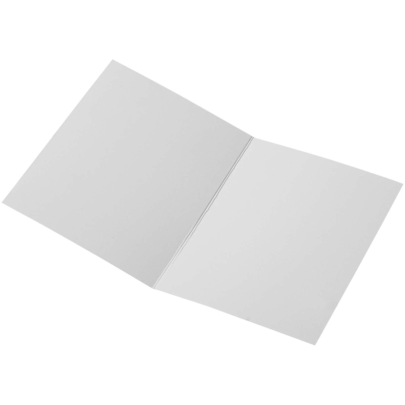 Herald A6 Grußkarte weiss