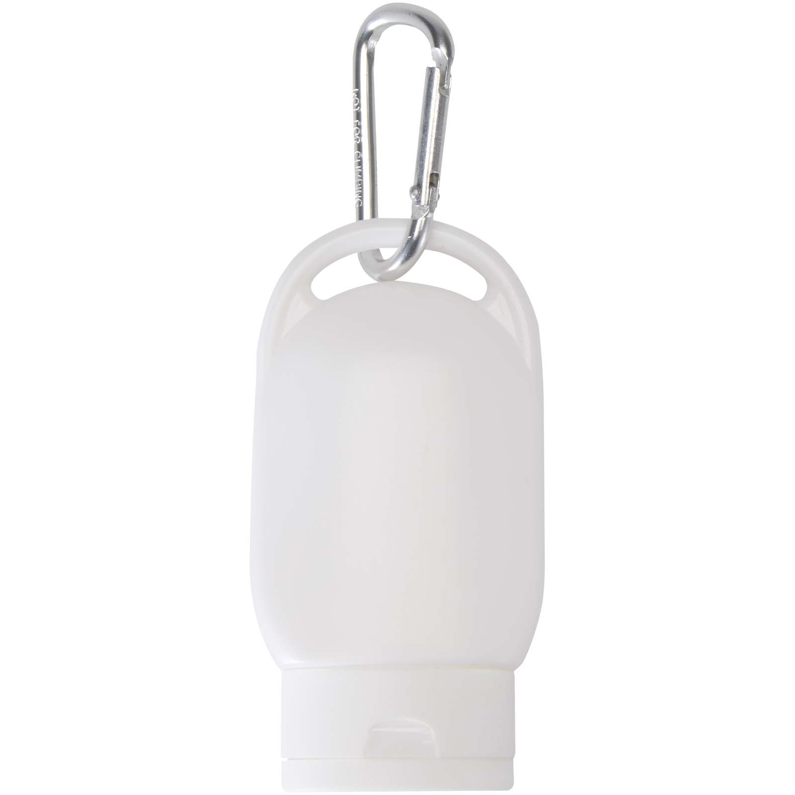 Rosie LSF 30 Sonnencreme mit Karabiner weiss
