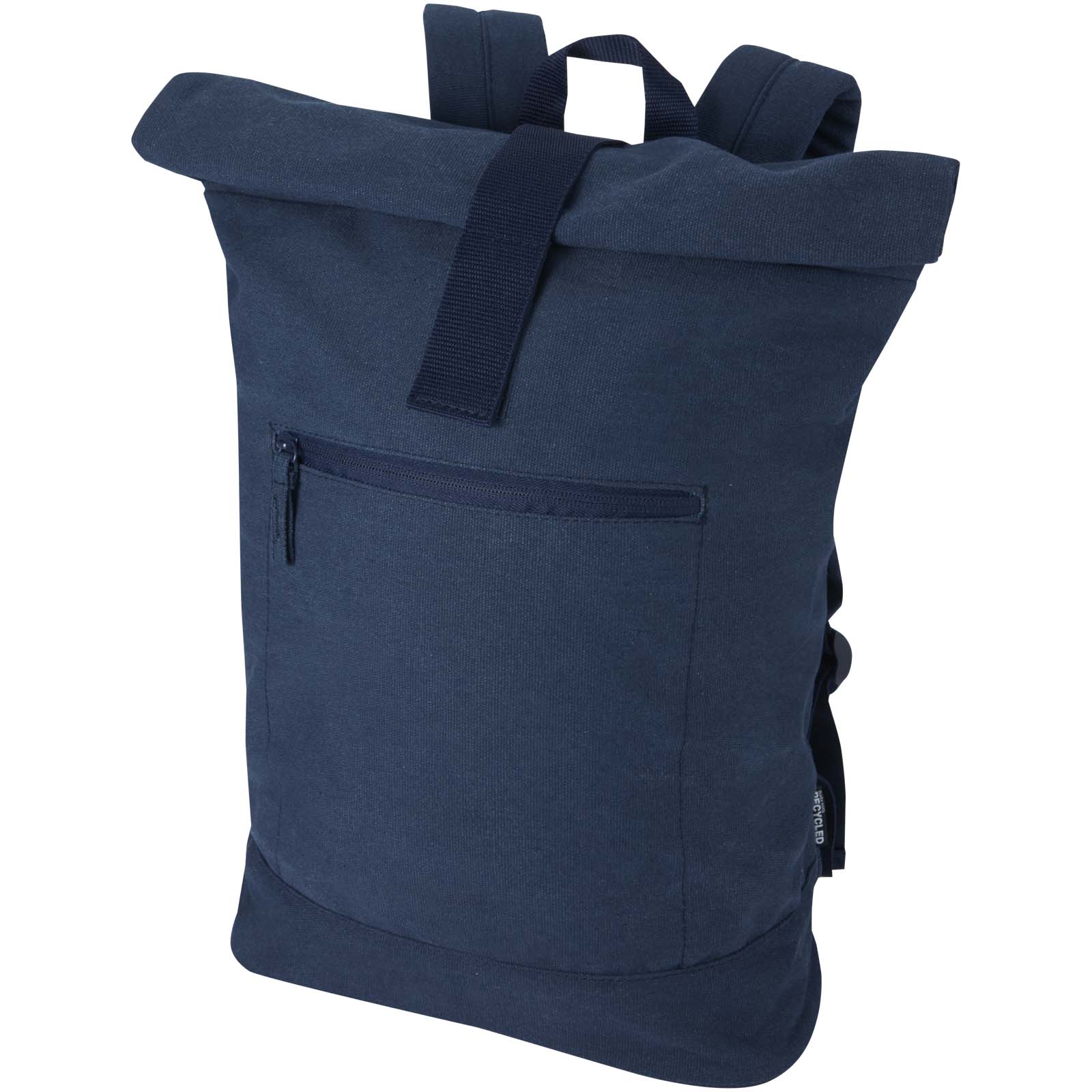 Recanvas 14” GRS recycelter Rolltop-Rucksack 16L navy