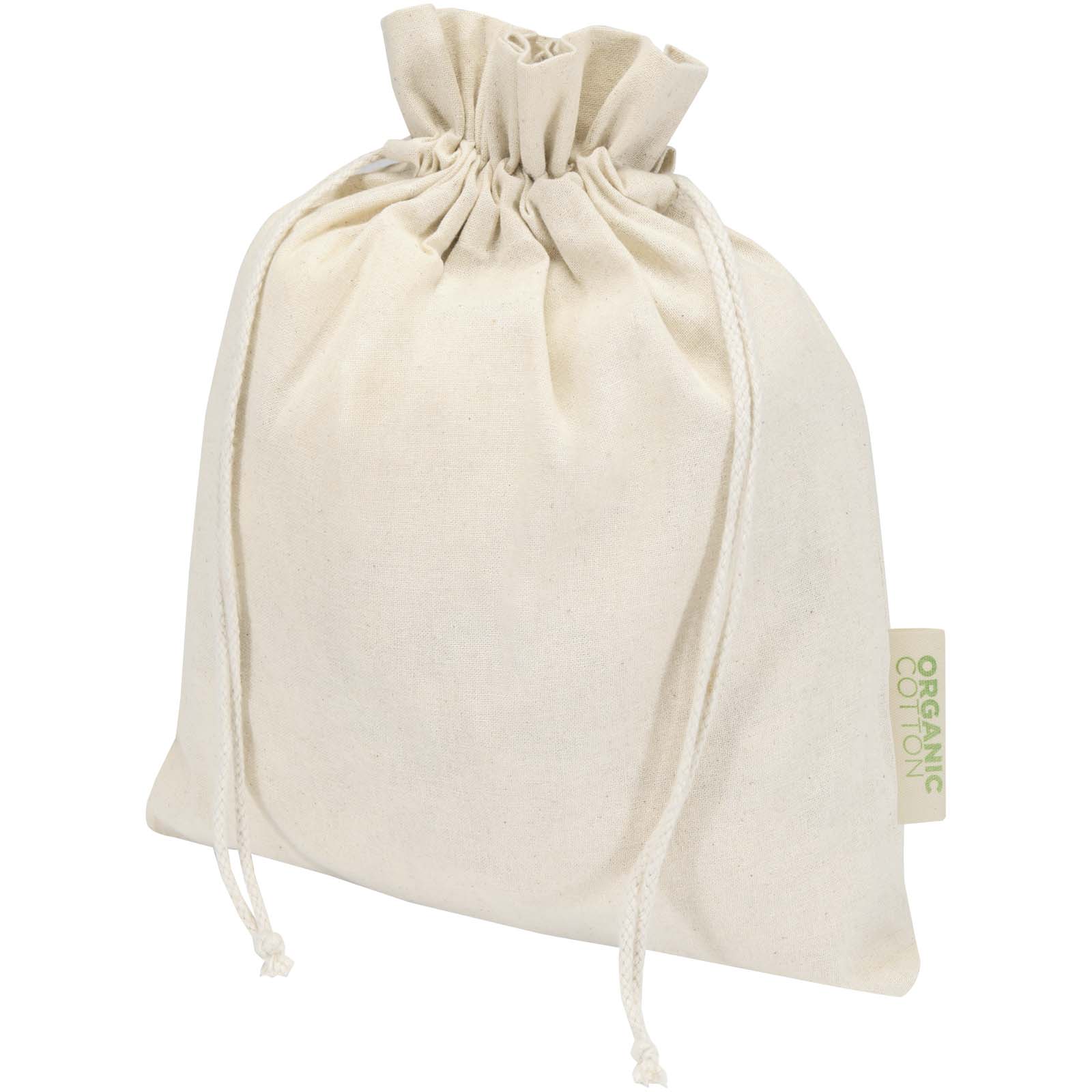 Odisha 140 g/m² OCS Bio Zuziehbeutel – 30 × 25 cm natur
