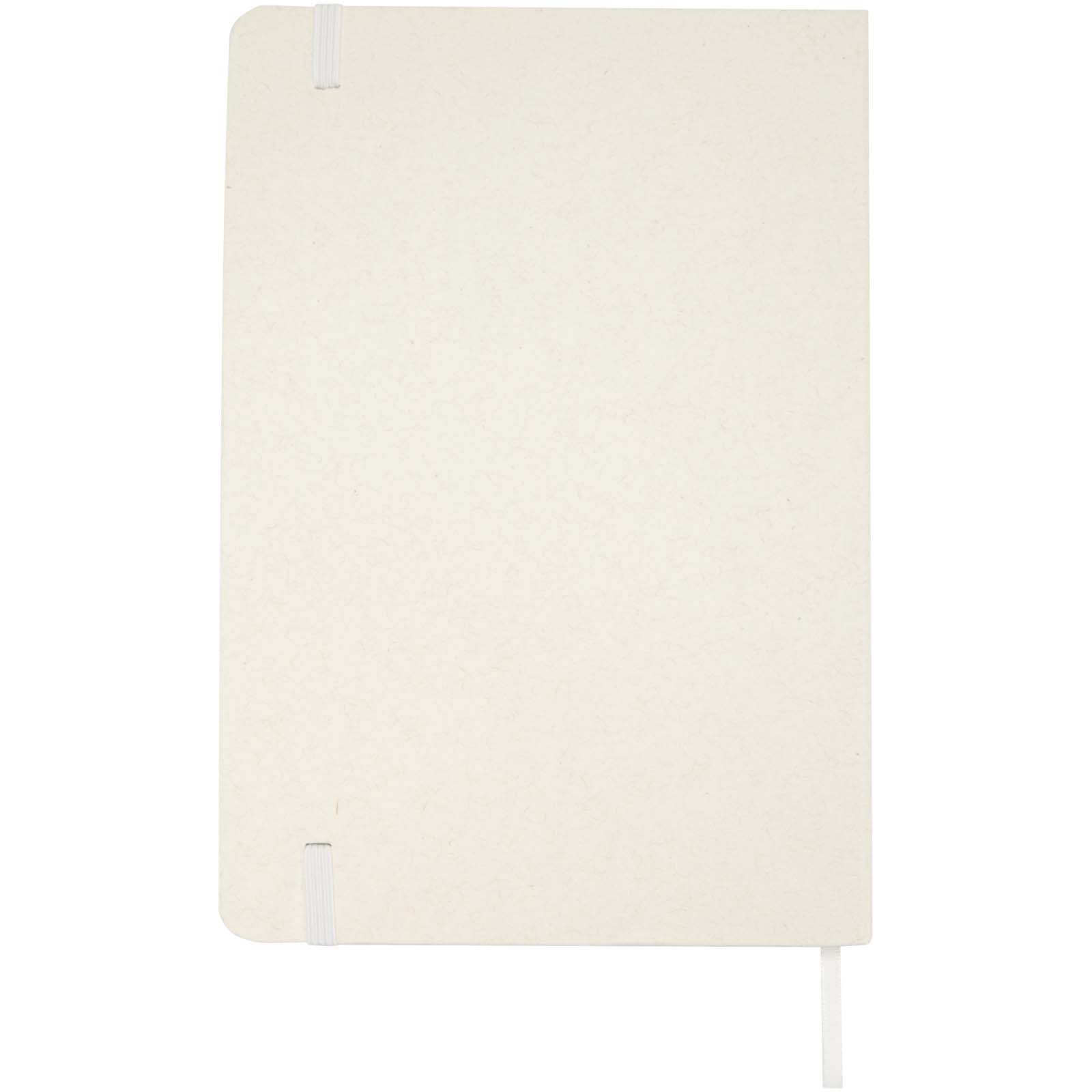 Bass A5 recyceltes Notizbuch, liniert weiss
