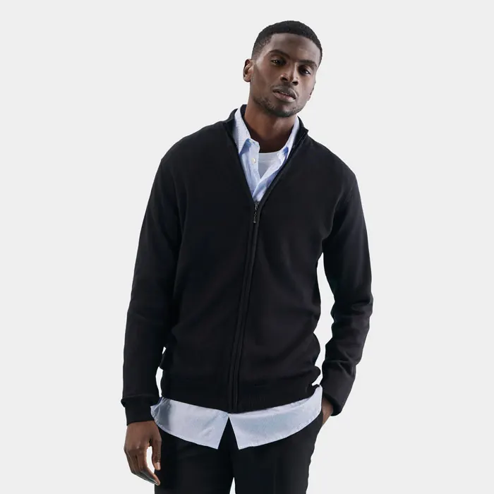 GORDON MEN ZIPPED CARDIGAN