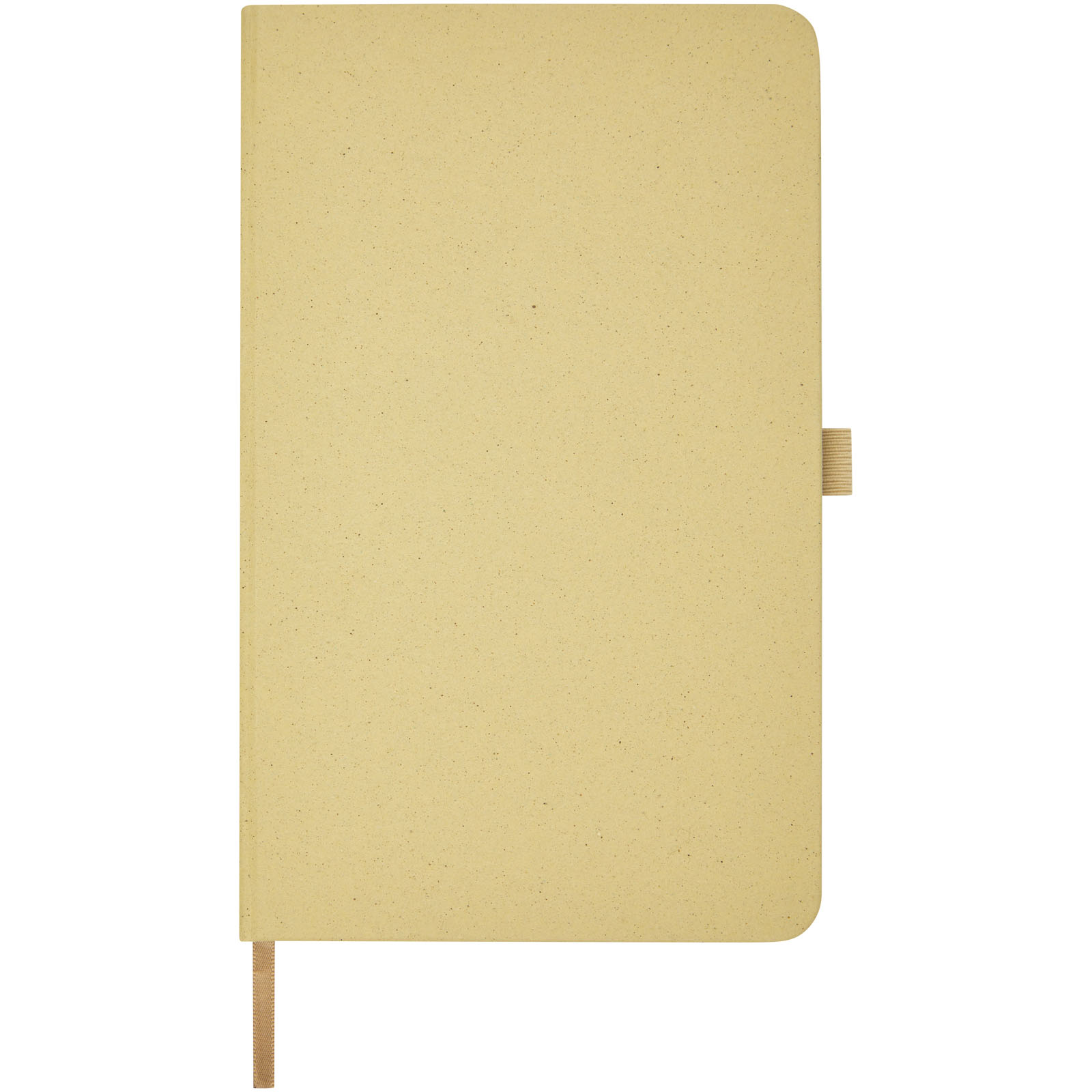 Fabianna Hardcover Notizbuch aus Crush-Papier olive