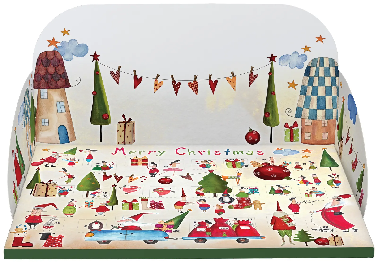 Pop-Up Schoko-Adventskalender - Eigenes Motiv