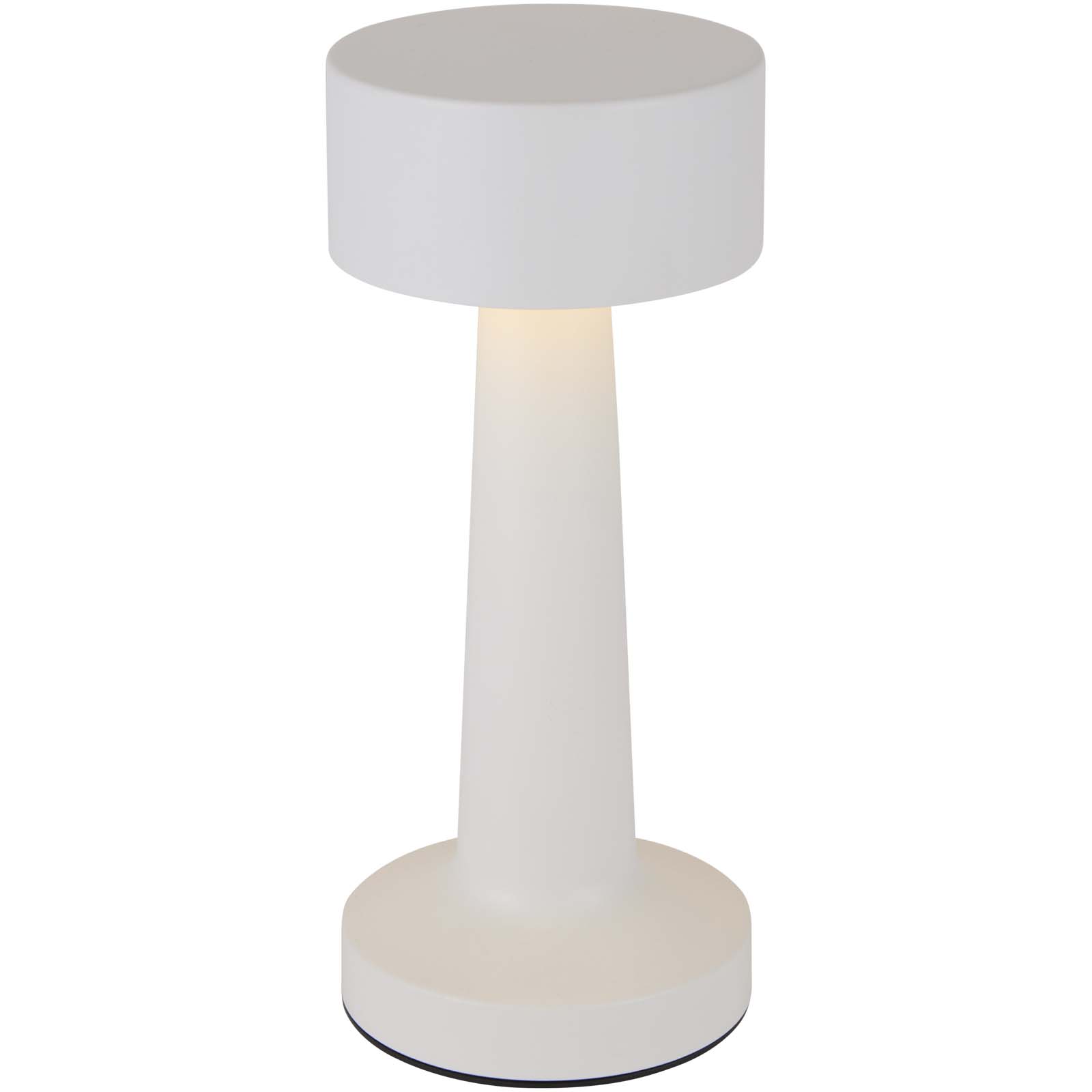 Aludra Wiederaufladbare dimmbare Tischlampe mit 3 Lichtmodi weiss