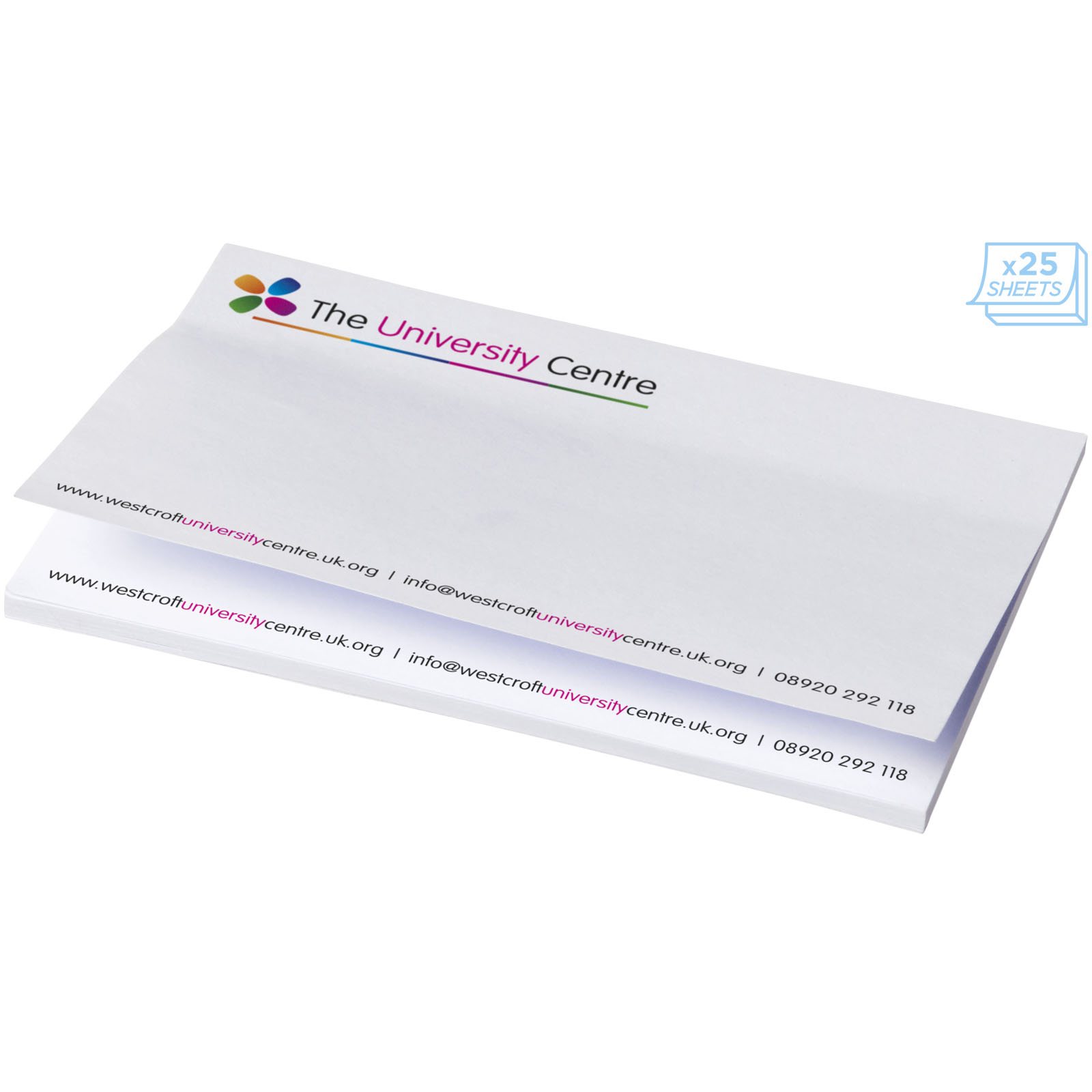 Sticky-Mate® Haftnotizen 150 x 100 mm weiss