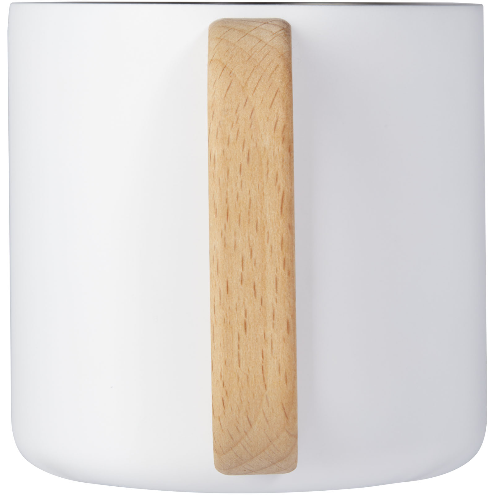Bjorn RCS-zertifizierter Becher aus recyceltem Edelstahl mit Kupfer-Vakuumisolierung, 360 ml weiss