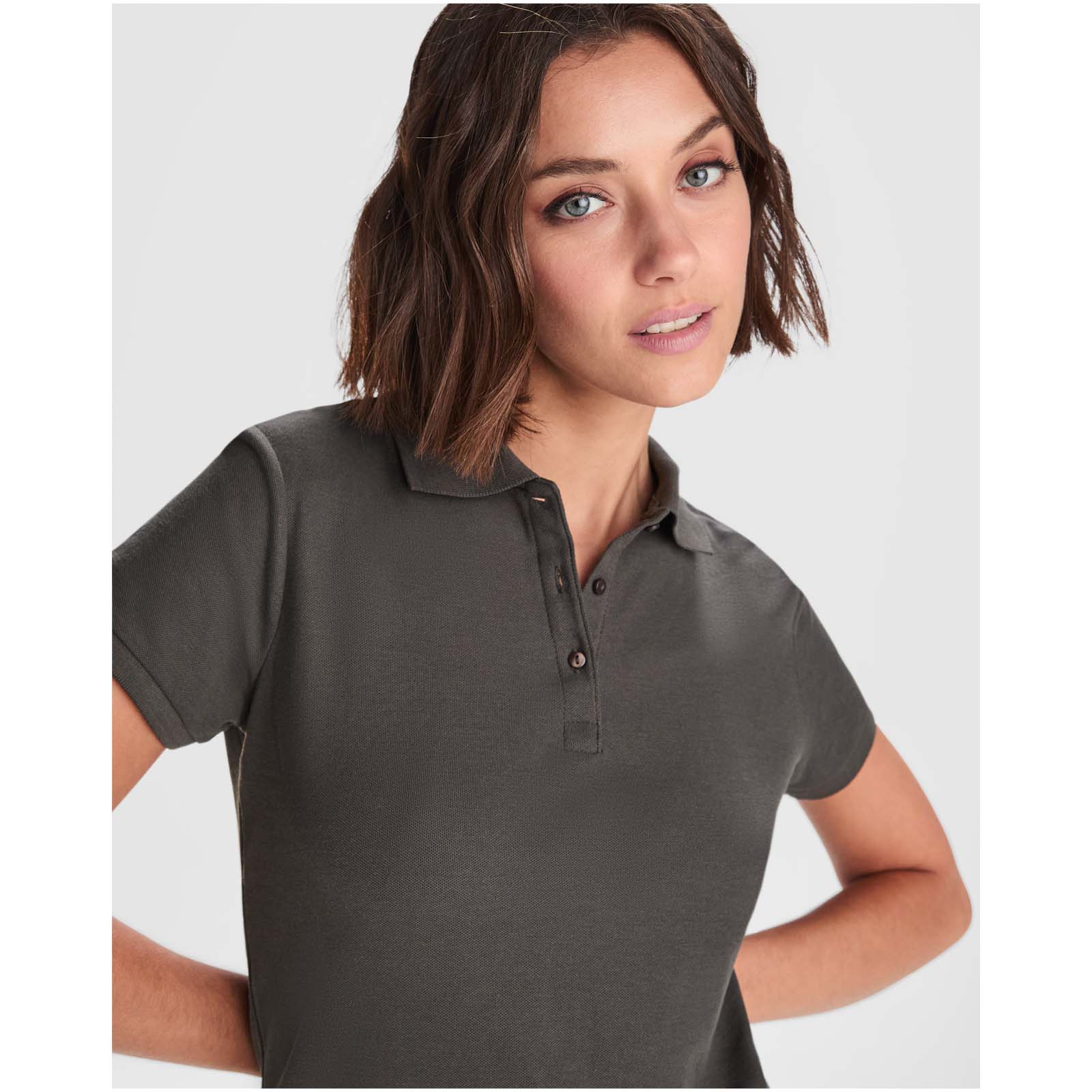 Pegaso 220 g/m² Premium Poloshirt für Damen schwarz