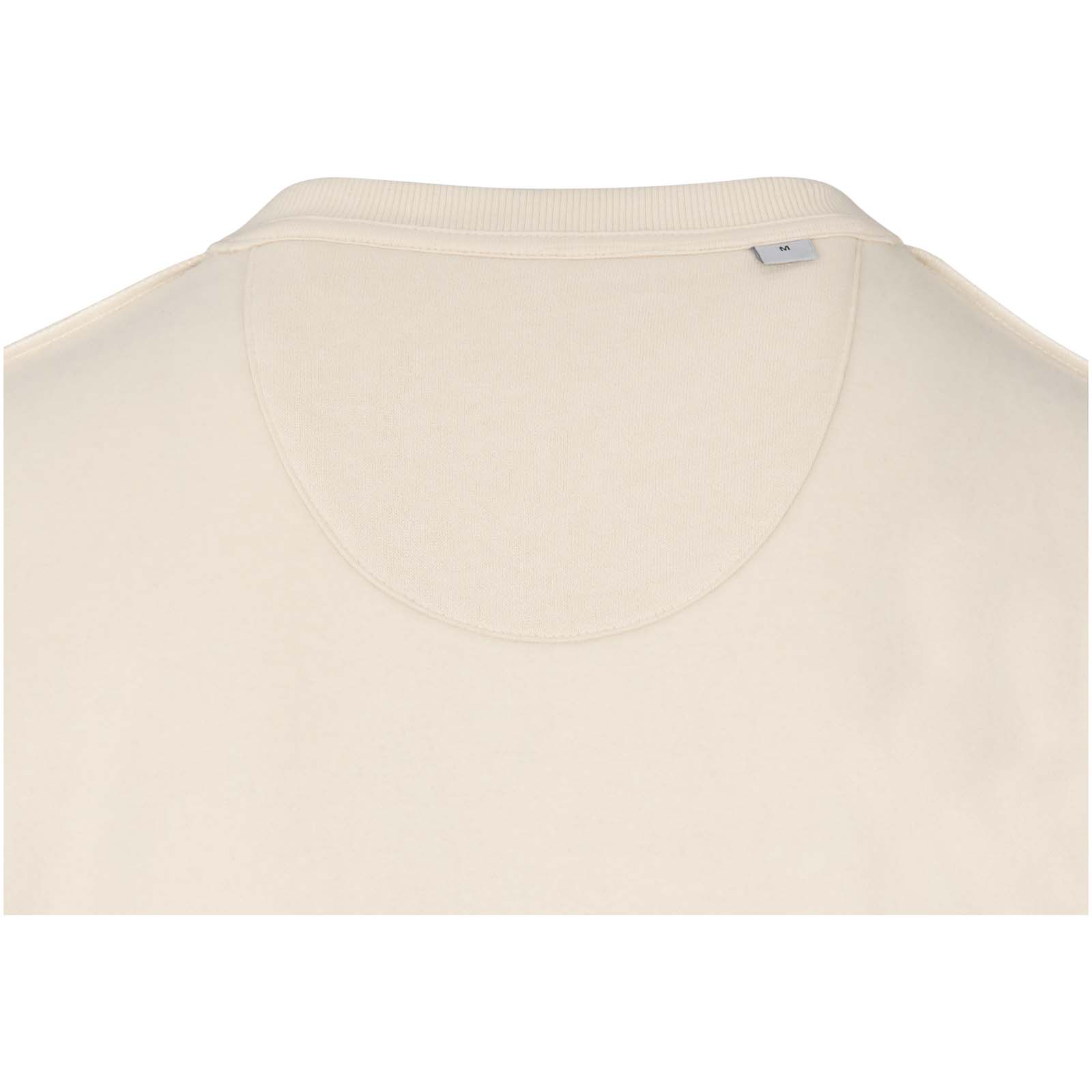 Jasper 280 g/m² Pullover mit Rundhalsausschnitt aus recycelter Bio Baumwolle (OCS), unisex sandstone