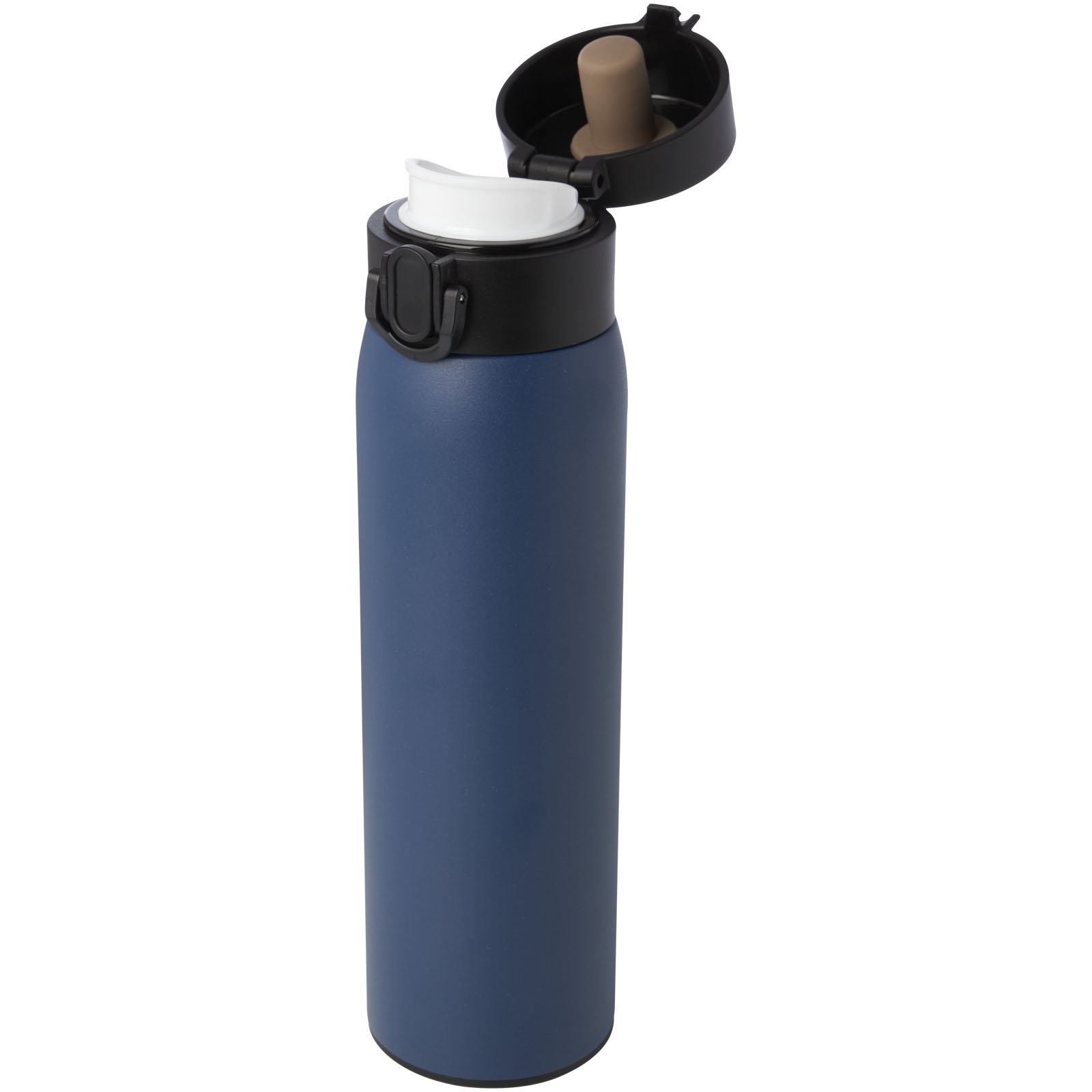 Sika 450 ml RCS-zertifizierte Isolierflasche aus recyceltem Edelstahl ozeanblau