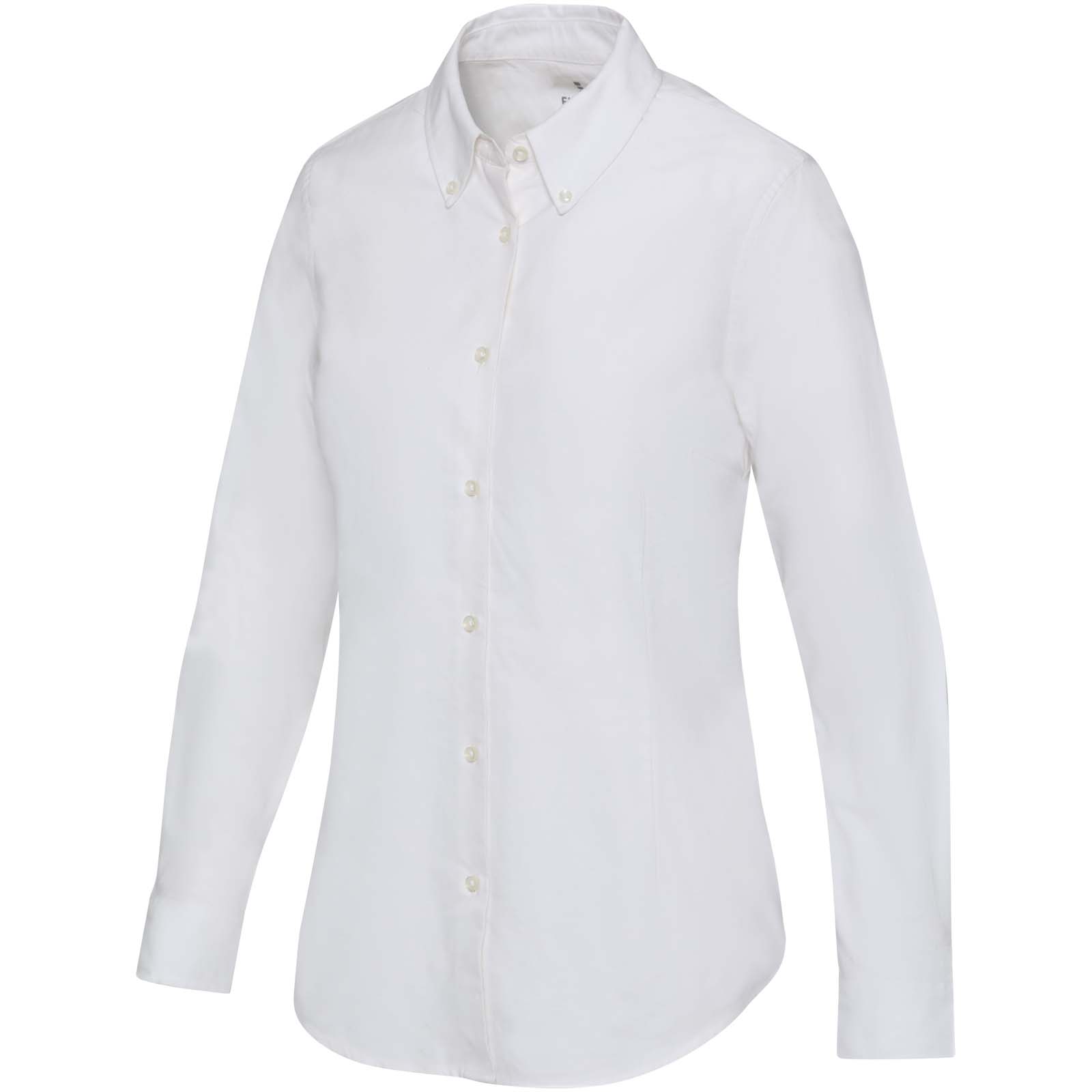 Sphene 165 g/m² Oxford Bluse weiss