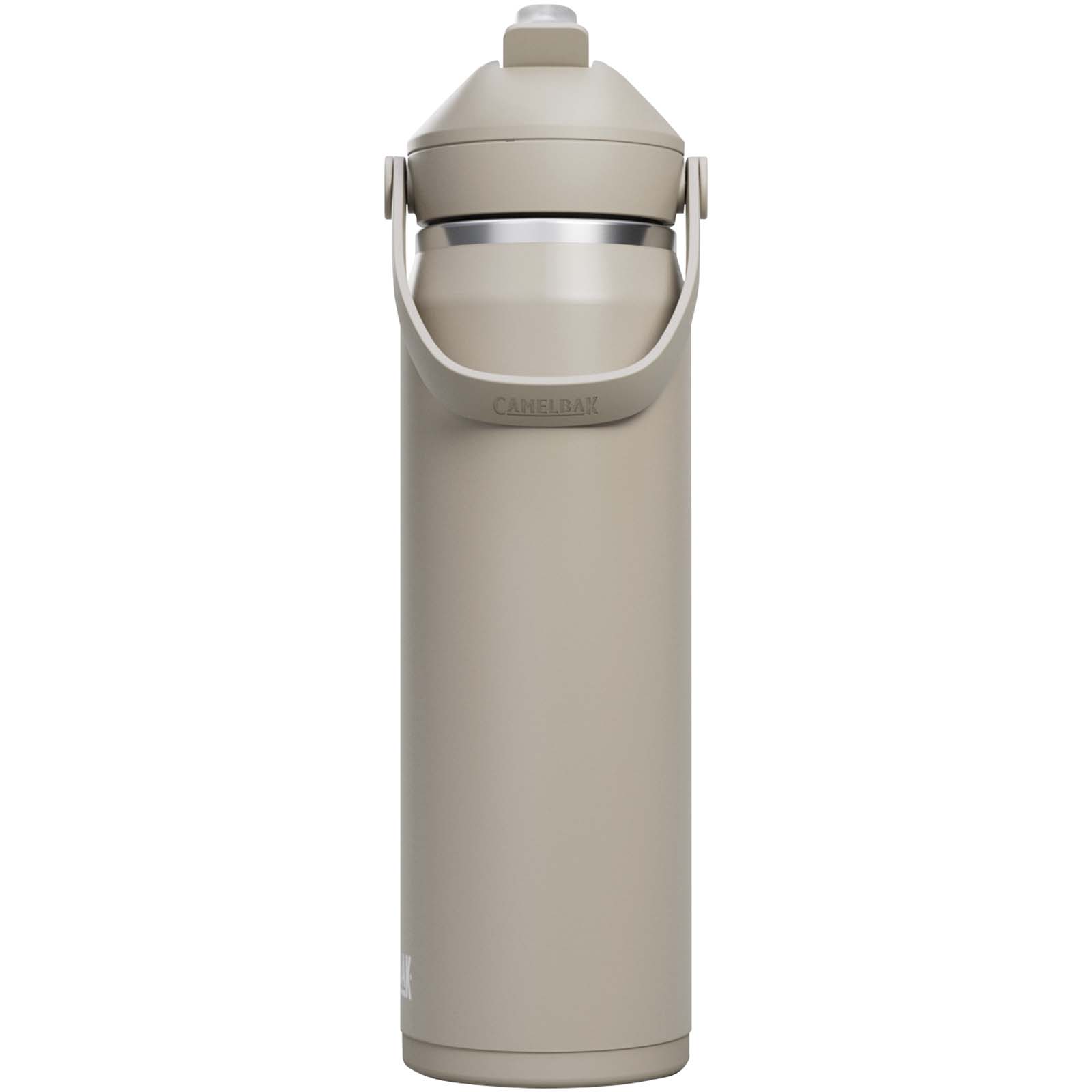 Camelbak® Thrive Flip VSS 740 ml Edelstahl Trinkflasche mit Flip Strohhalm hellgrau