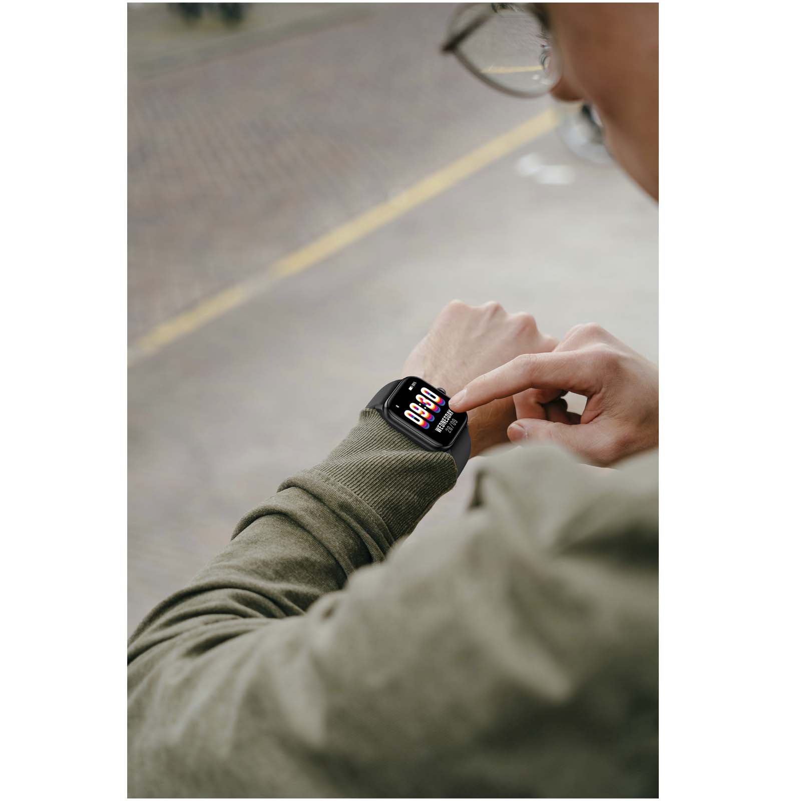 Prixton SWB32 Alexa Smartwatch schwarz