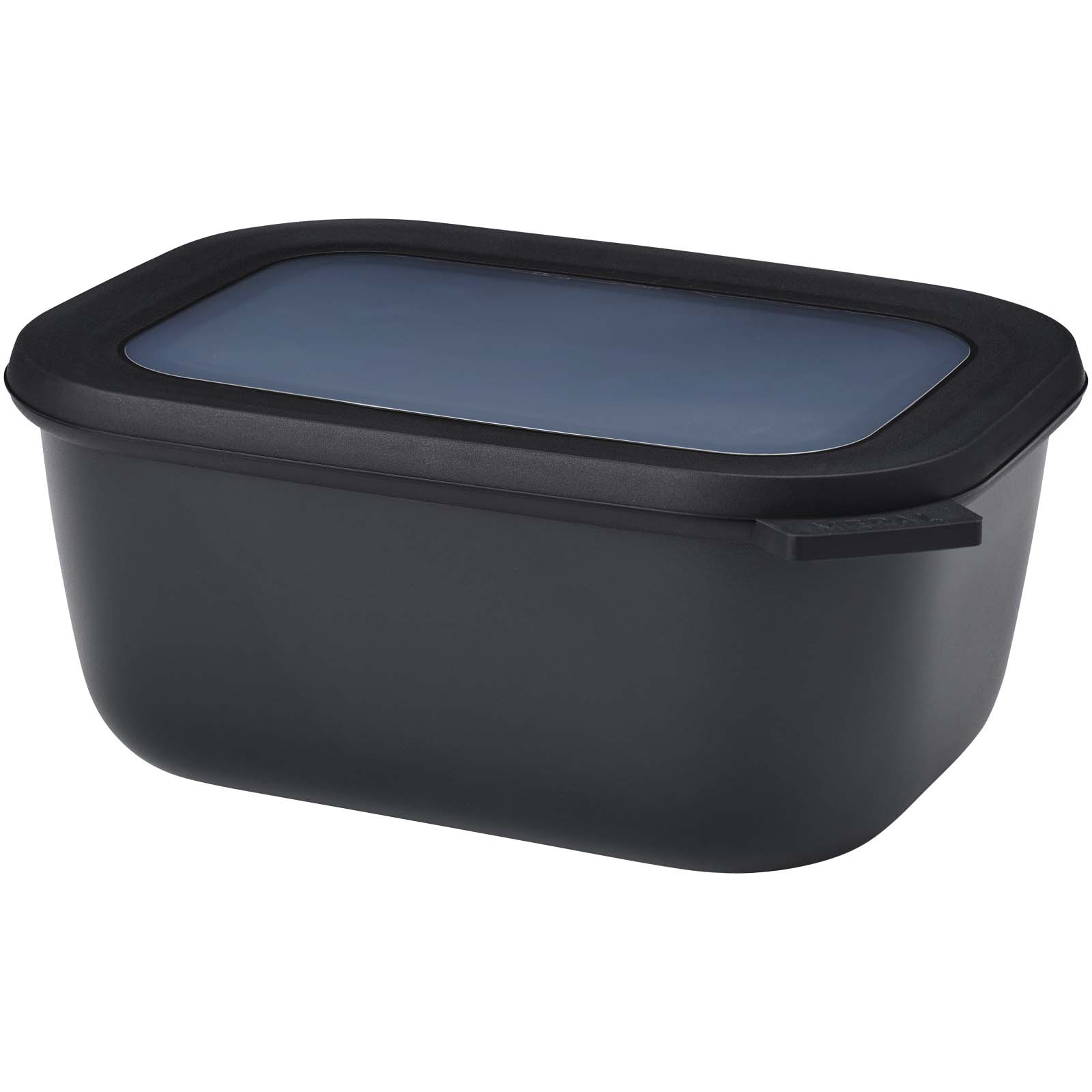 Mepal Cirqula 1500 ml rechteckige Mehrzweck-Schale schwarz
