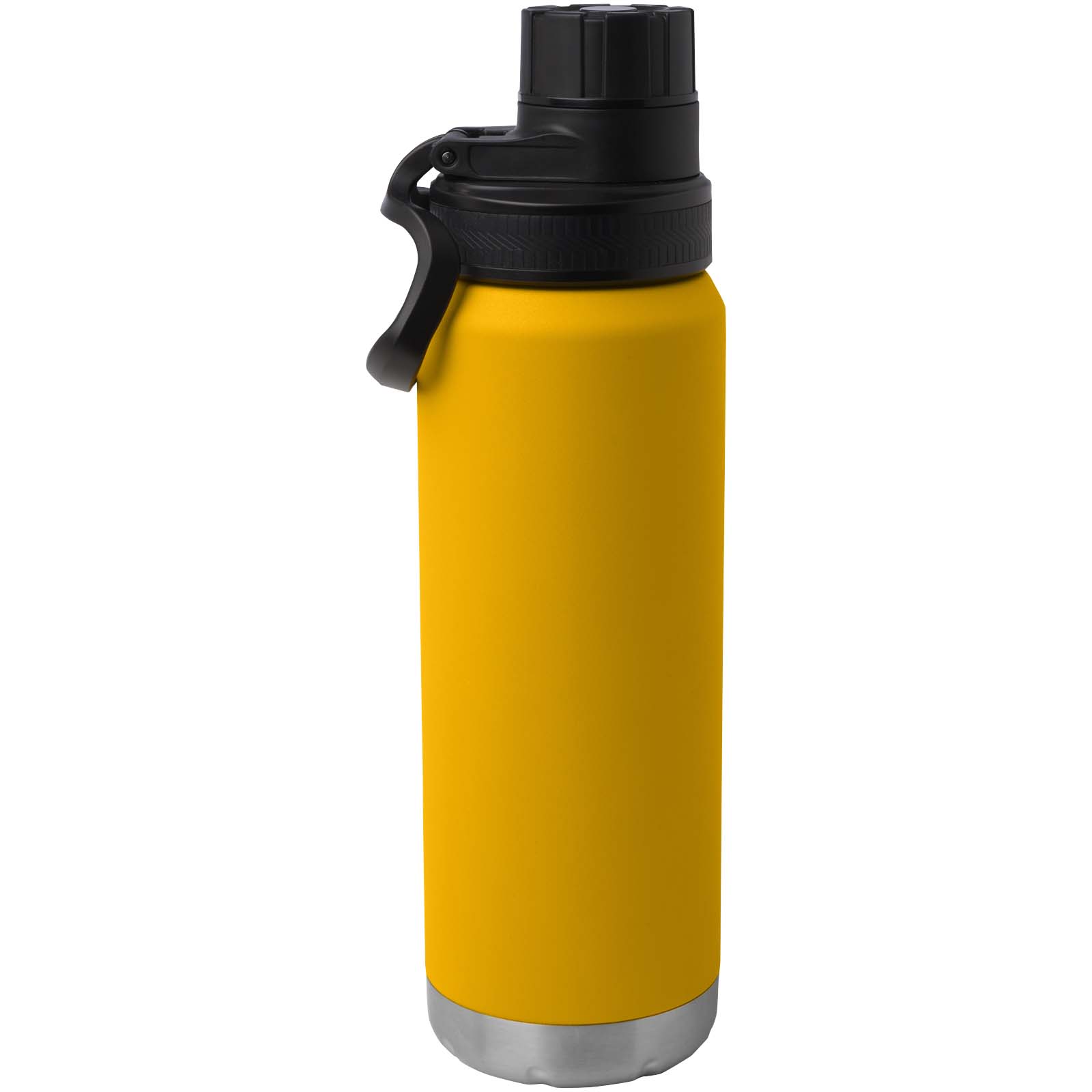 Fortis 700 ml RCS-zertifizierte Kupfer-Vakuum Isolierflasche aus recyceltem Edelstahl (Kohlensäure geeignet) ocker