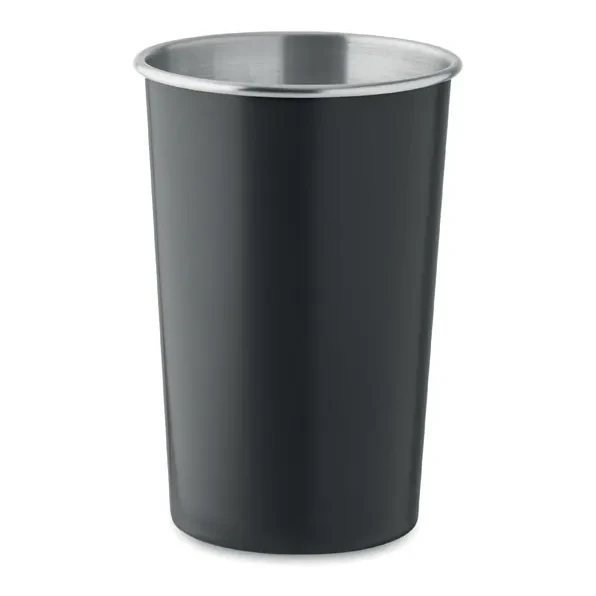Becher recycelter Edelstahl