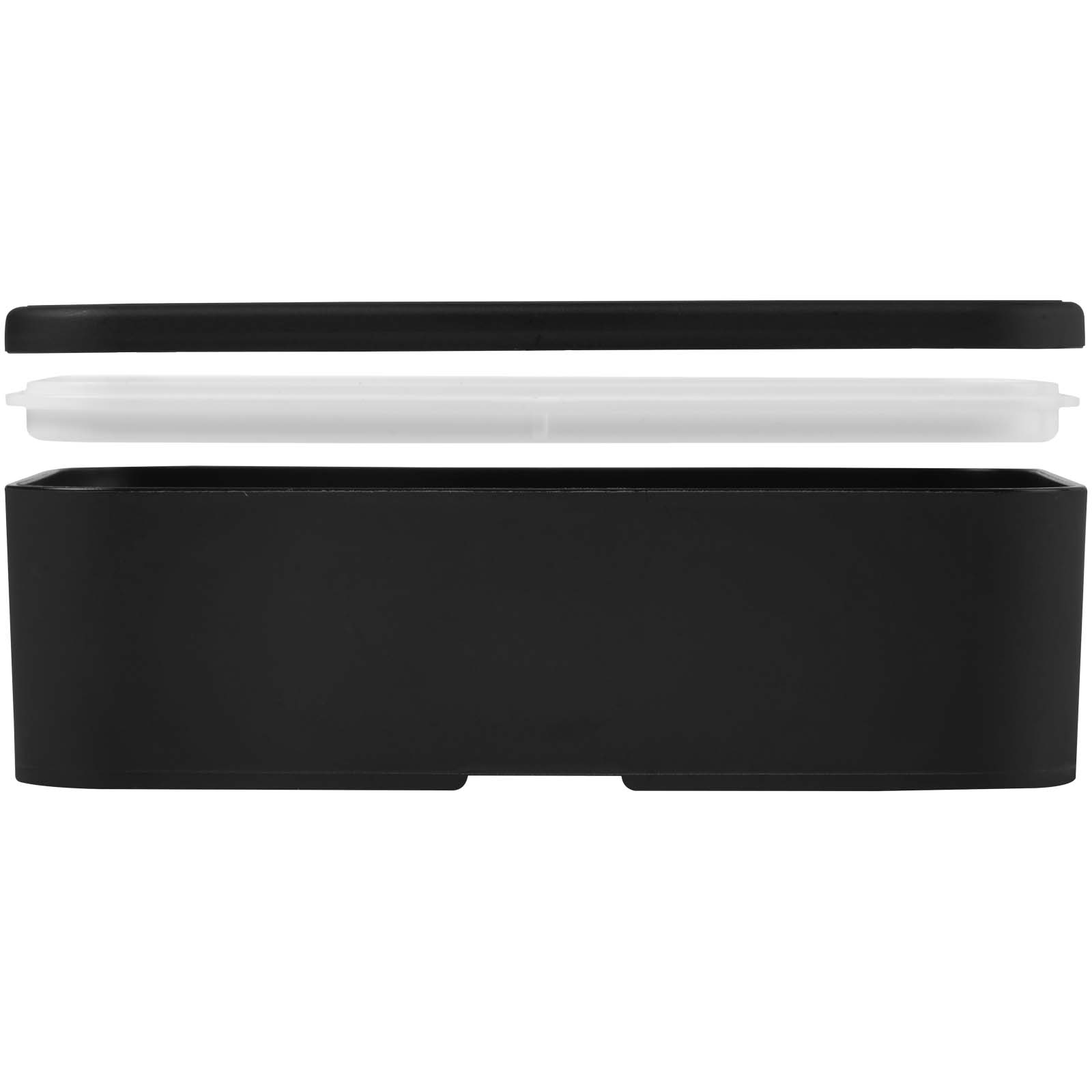 MIYO POP 700 ml einschichtige Lunchbox schwarz