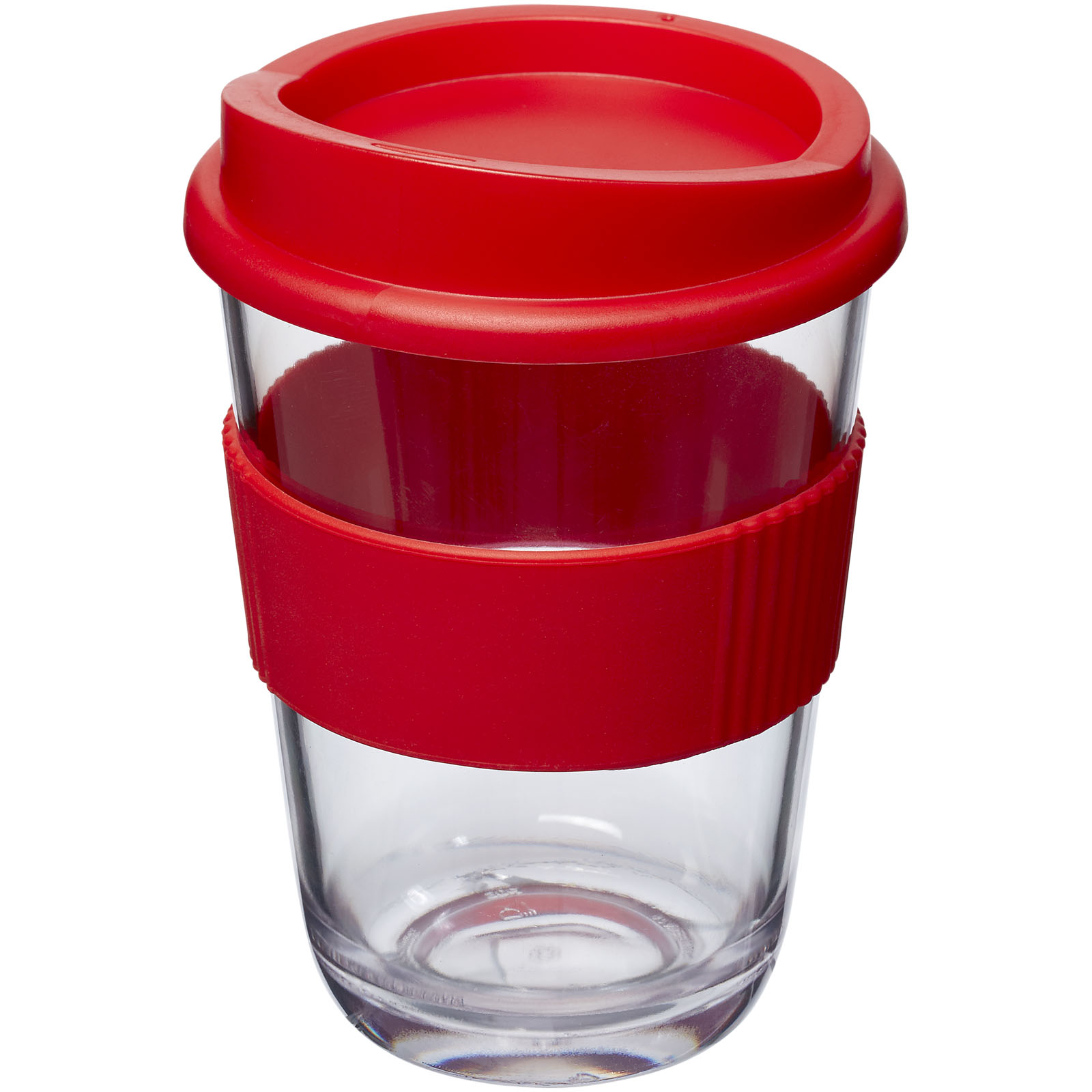 Americano® Cortado 300 ml Becher mit Schutzring rot