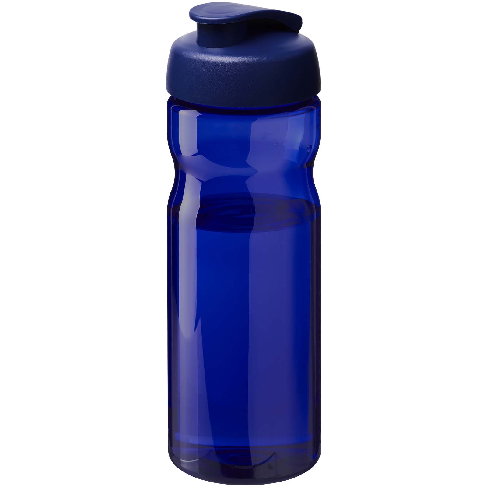 H2O Active® Eco POP Base 650 ml Sportflasche mit Klappdeckel blau