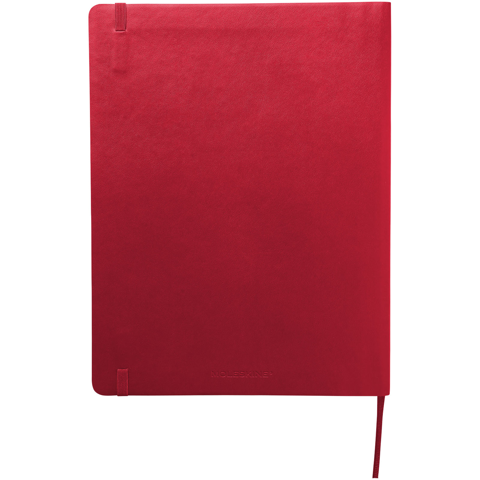 Classic Softcover Notizbuch XL – blanko scharlachrot