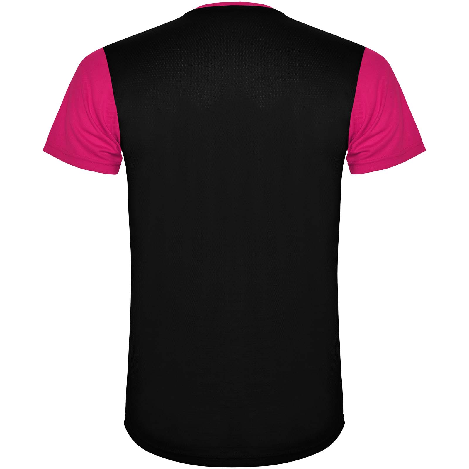 Detroit 130 g/m² Sport T-Shirt für Kinder fuchsia, schwarz