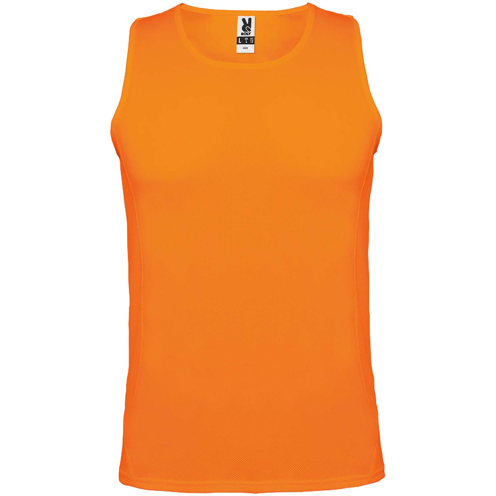 Andre 140 g/m² Sport Top für Herren fluororange