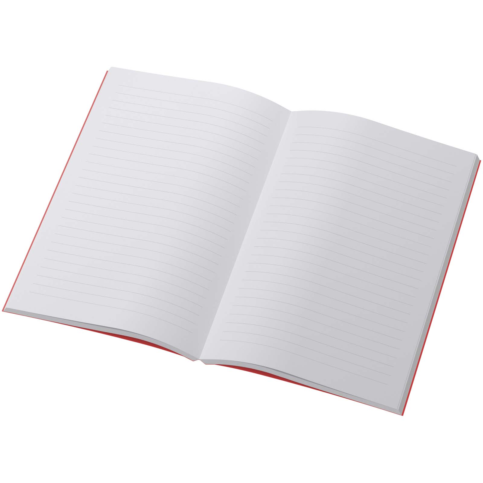 Scribe A5 recyceltes Sofcover Notizbuch rot