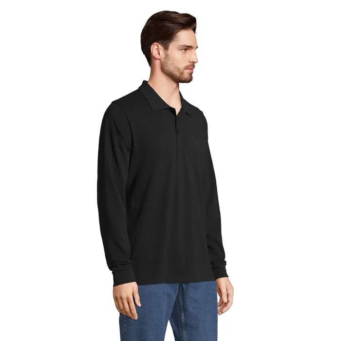 Unisex-Langarm-Poloshirt 200 Prime