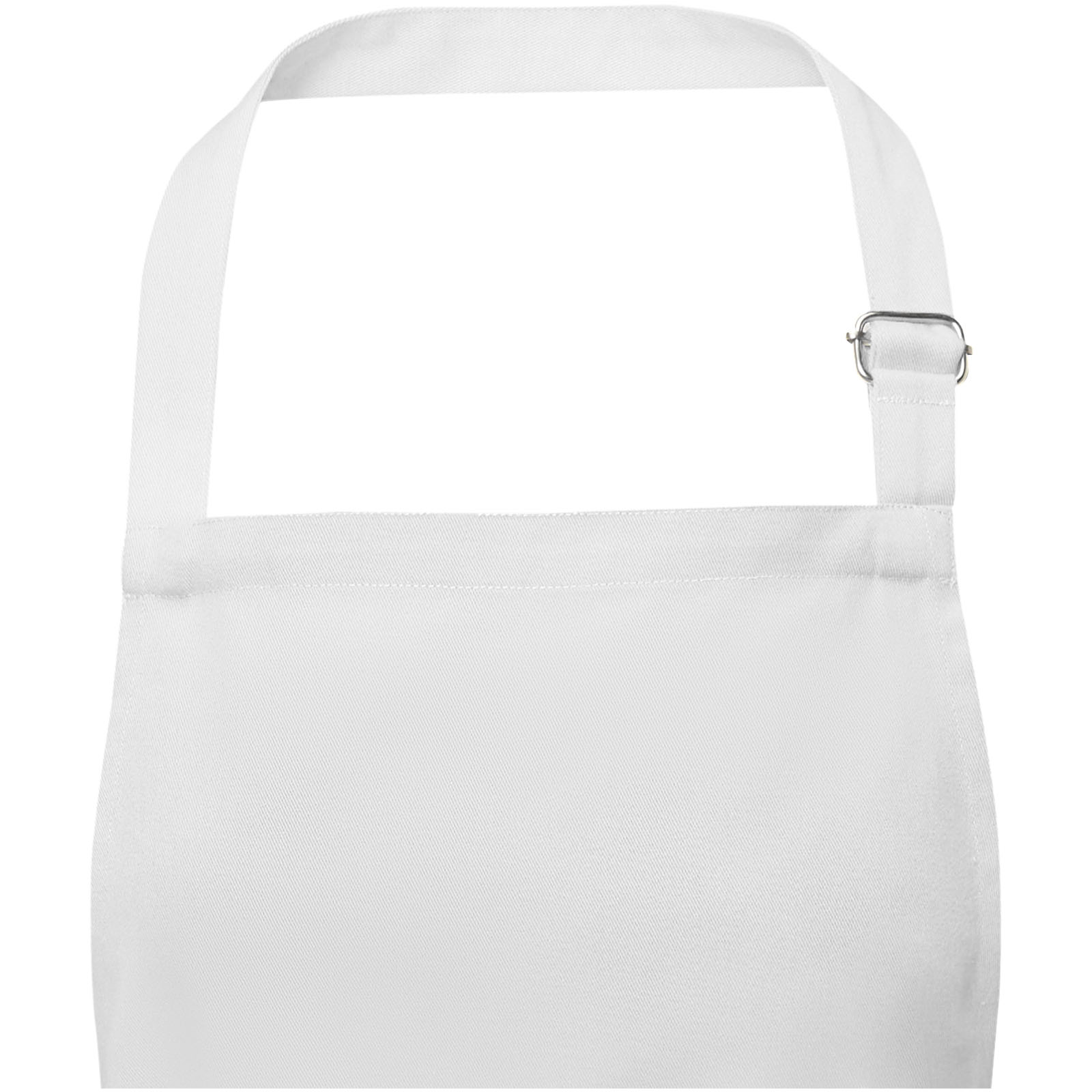 Andrea 240 g/m² Schürze mit verstellbarem Nackenband weiss