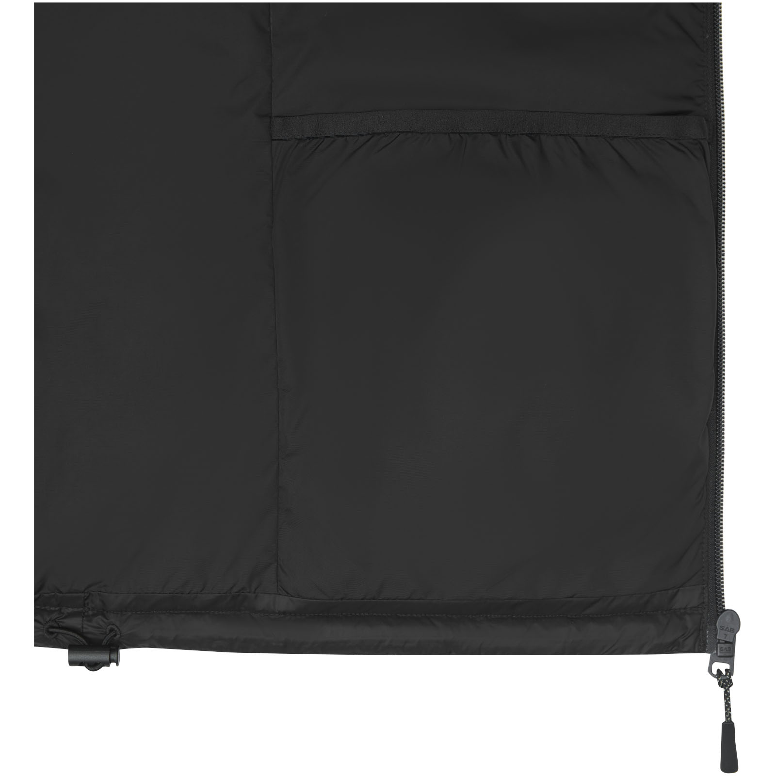 Petalite GRS Daunenjacke aus recyceltem Material für Herren schwarz