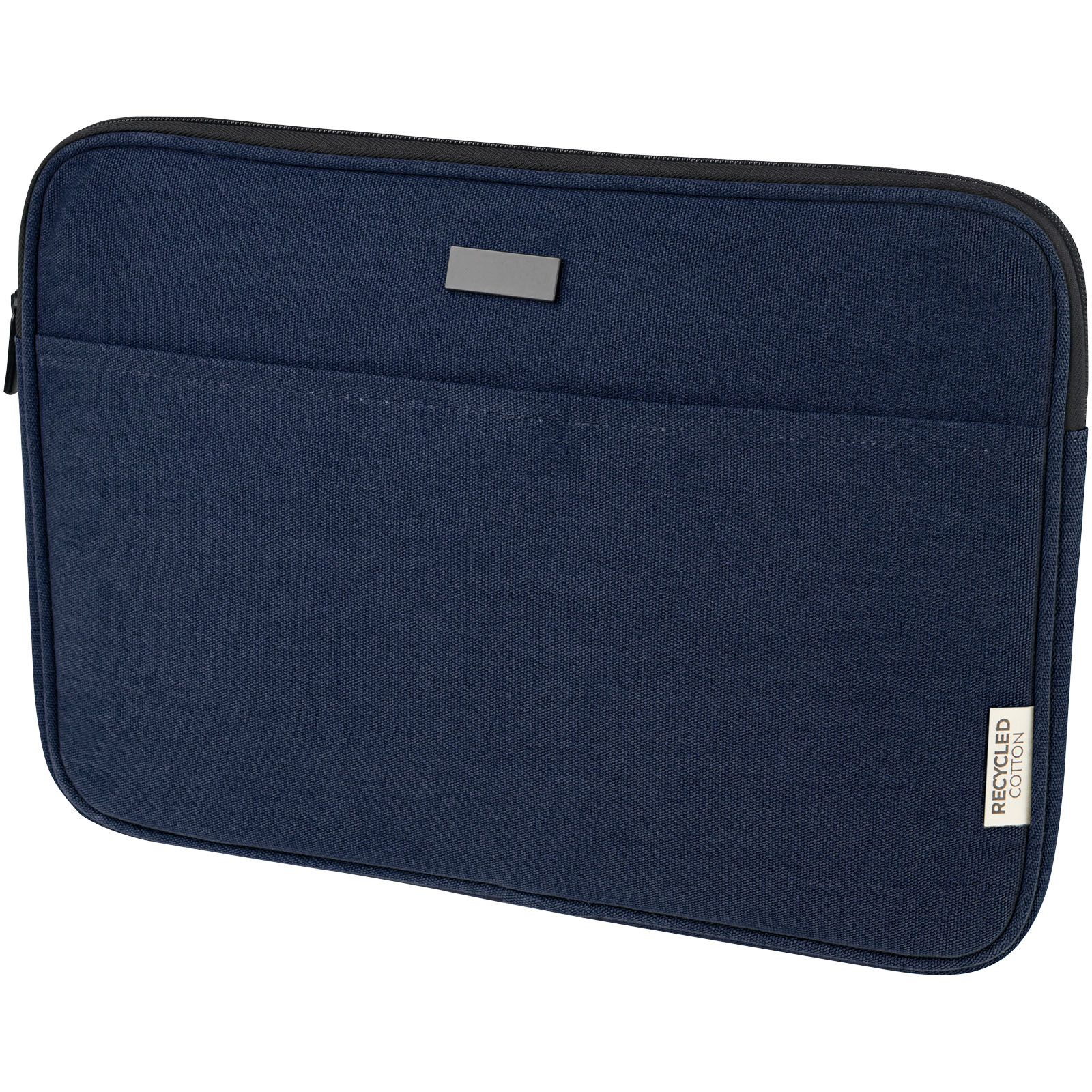 Joey 14" Laptophülle aus GRS recyceltem Canvas 2 L navy