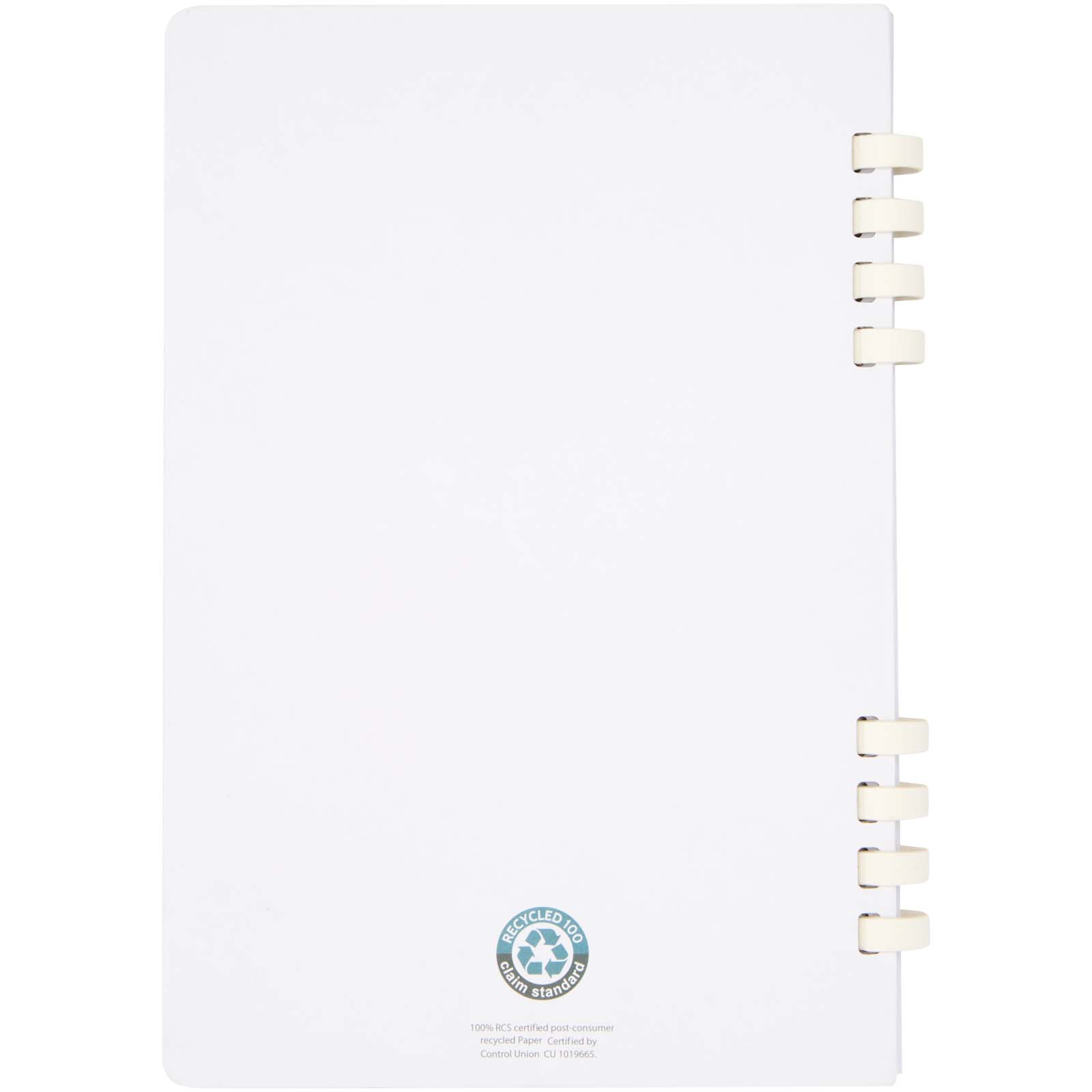 Fil A5 Hardcover RCS recyceltes Spiralnotizbuch weiss