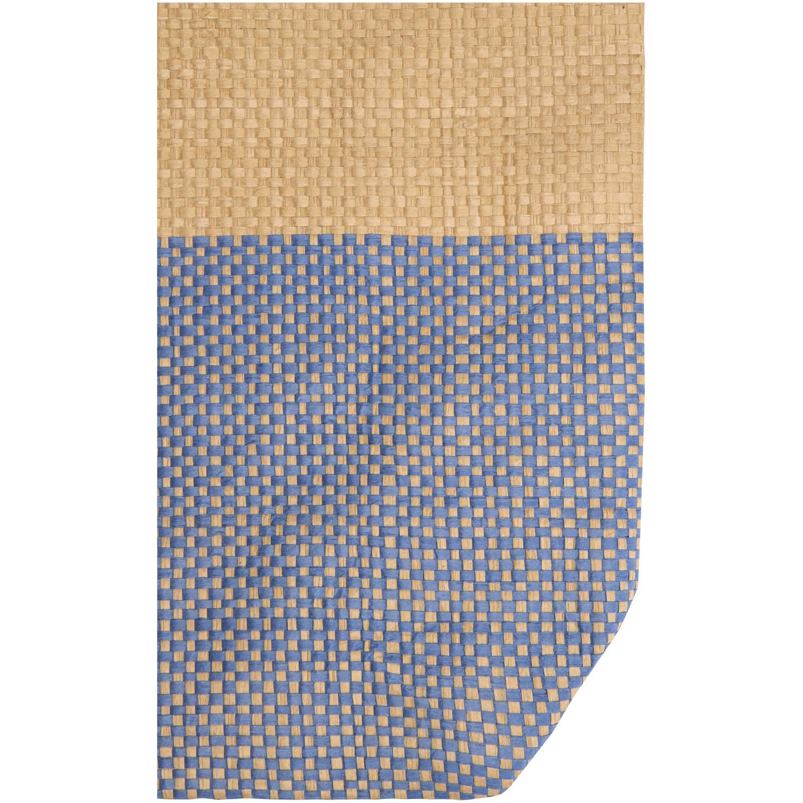 Rhythm Strohpapier Tragetasche, 10 l Ozeanblau