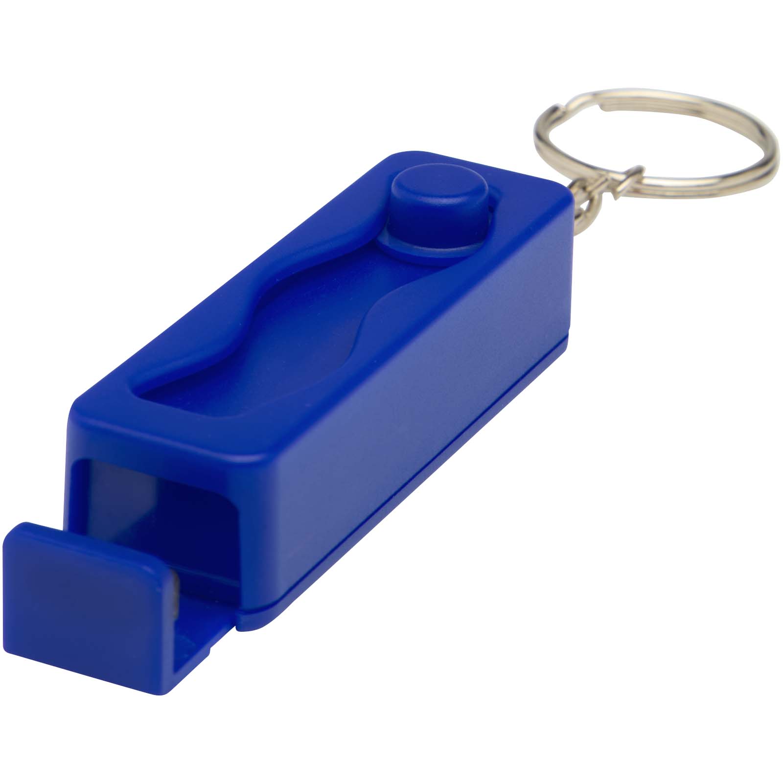 Aggia Smartphonehalterung aus recyceltem Kunststoff mit Fidget-Toy royalblau
