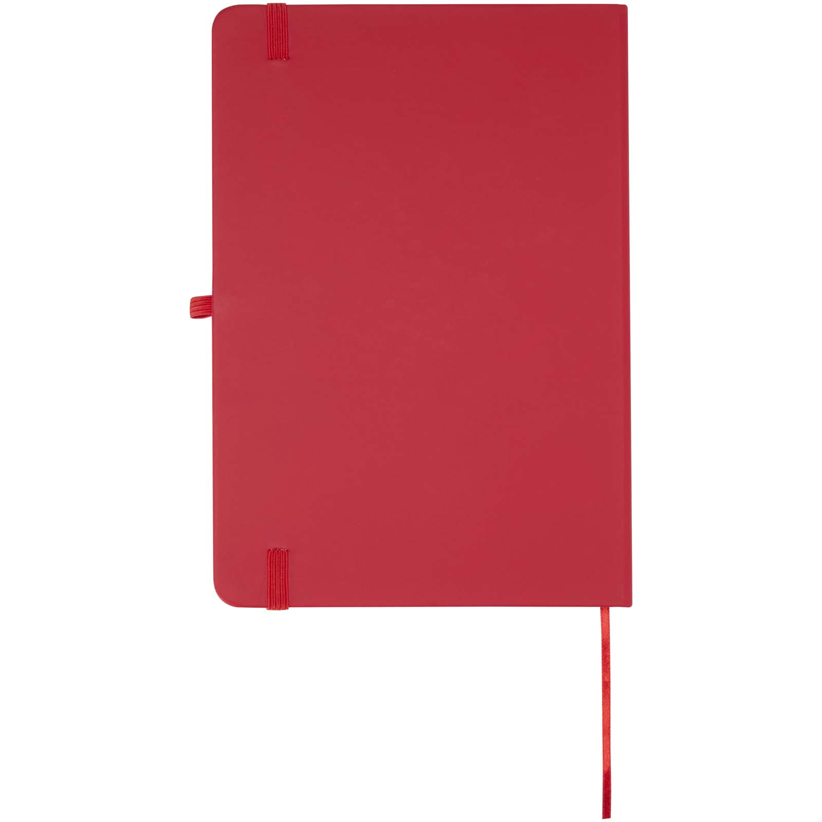 Spectrum Set A5 Hardcover Notizbuch aus Recyclingpapier und einem Kugelschreiber rot